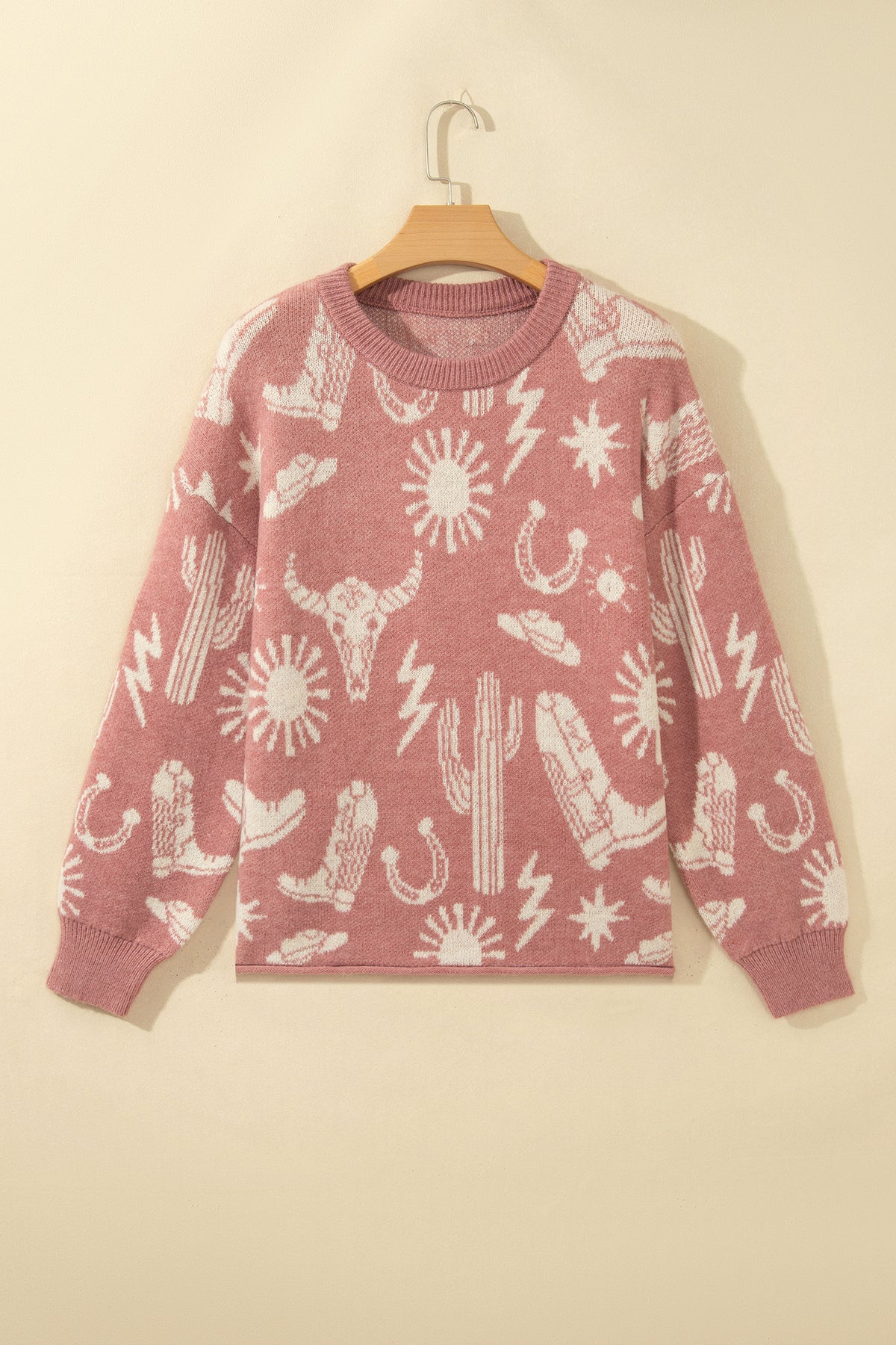 Peachy Prarie Sweater