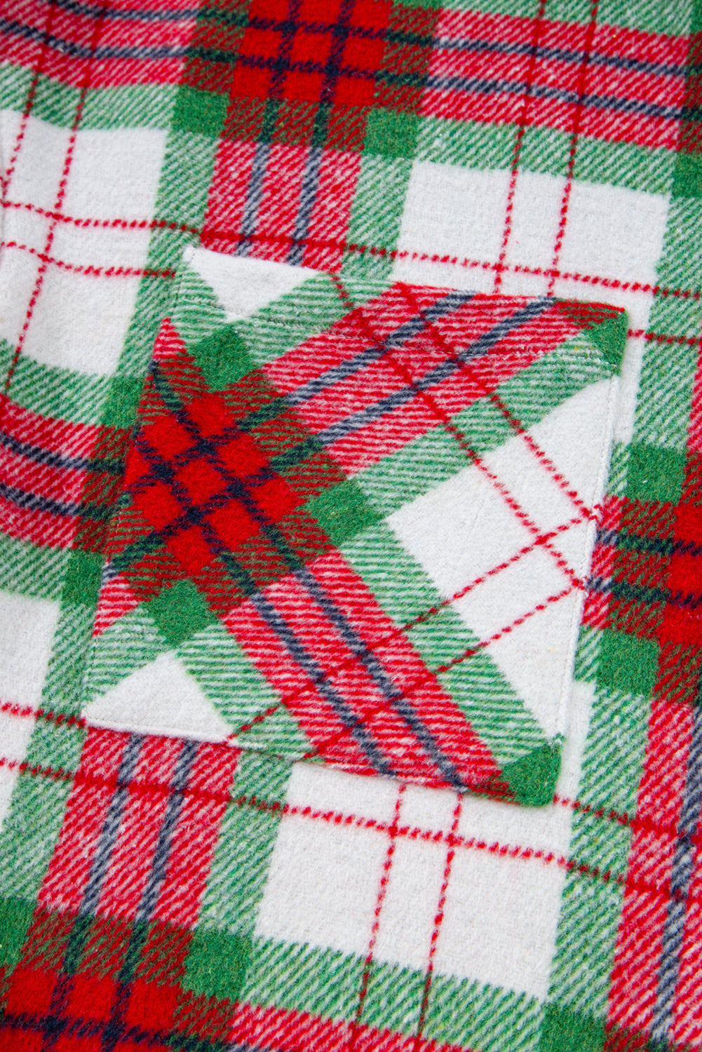 Khaki Christmas Plaid Casual Flannel Shacket