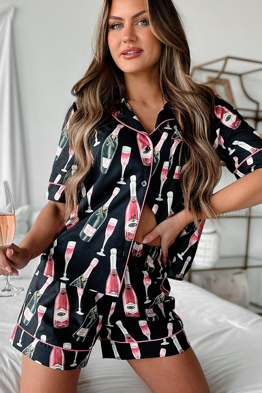 Champagne Nights Pajama Set