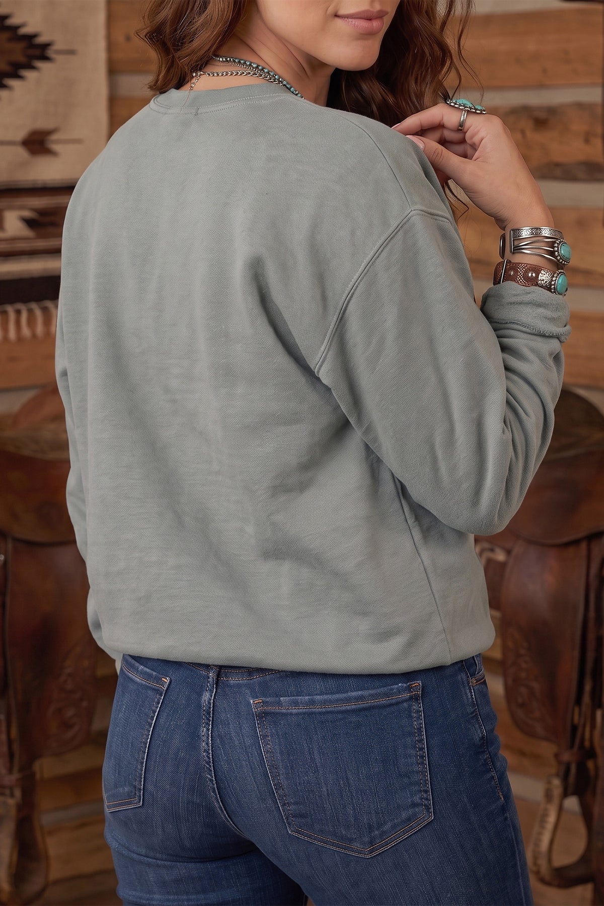 PRAY Patchwork Sweatshirt