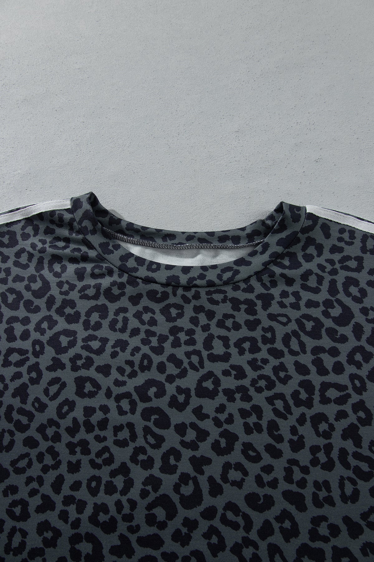 Plus Leopard Bracelet Sleeve Top