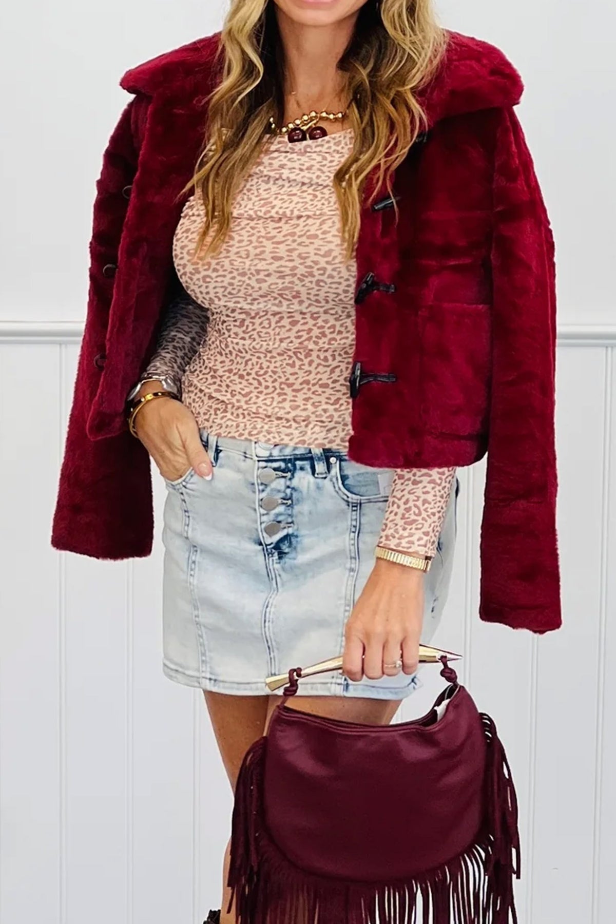 Leopard Luxe Top