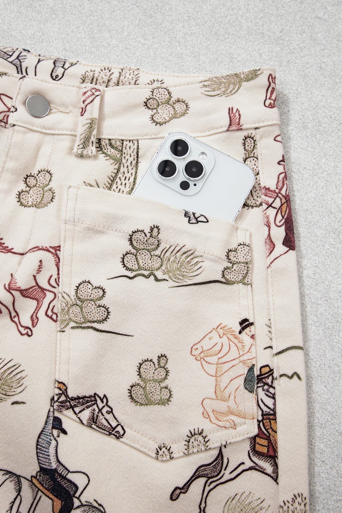 Cowgirl Print Jeans