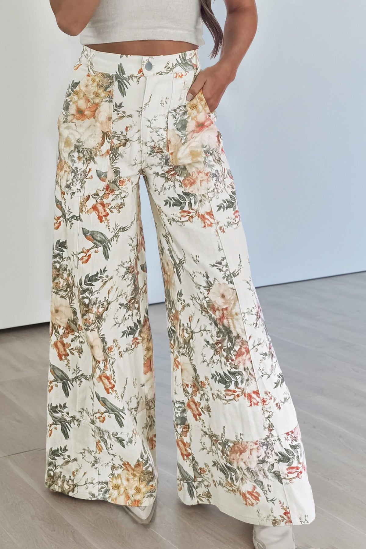 Vintage Bloom Jeans