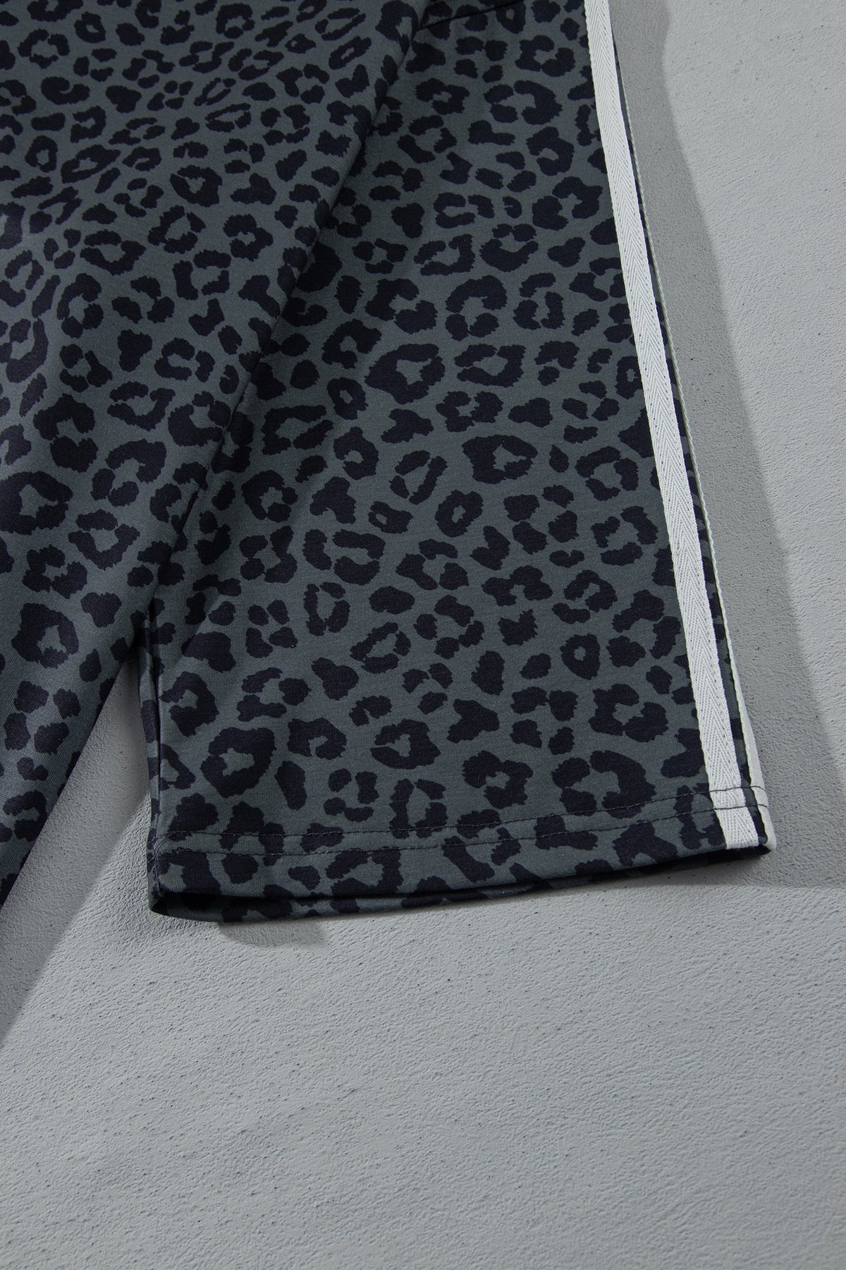 Plus Leopard Bracelet Sleeve Top