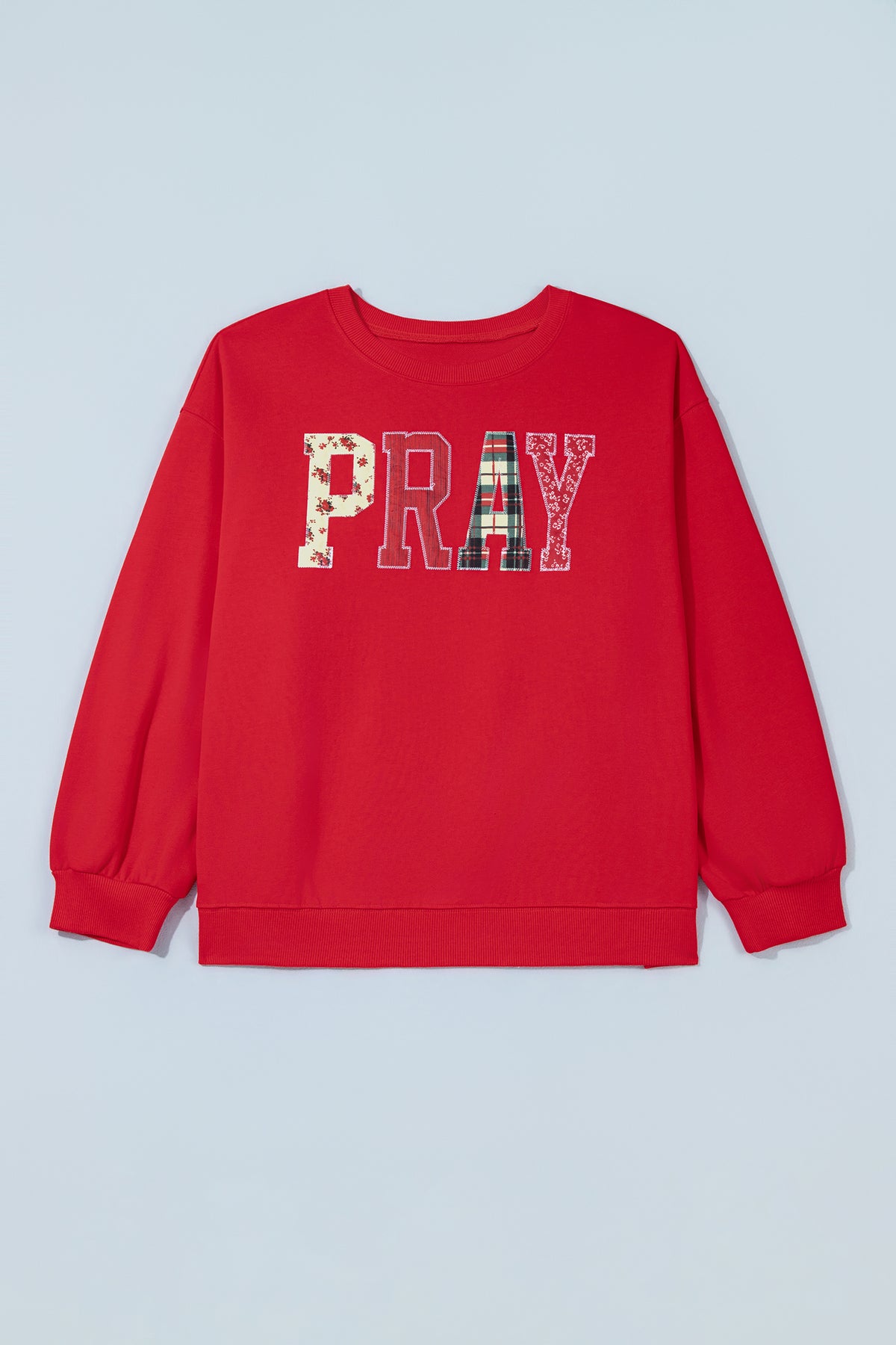 PRAY Patchwork Sweatshirt