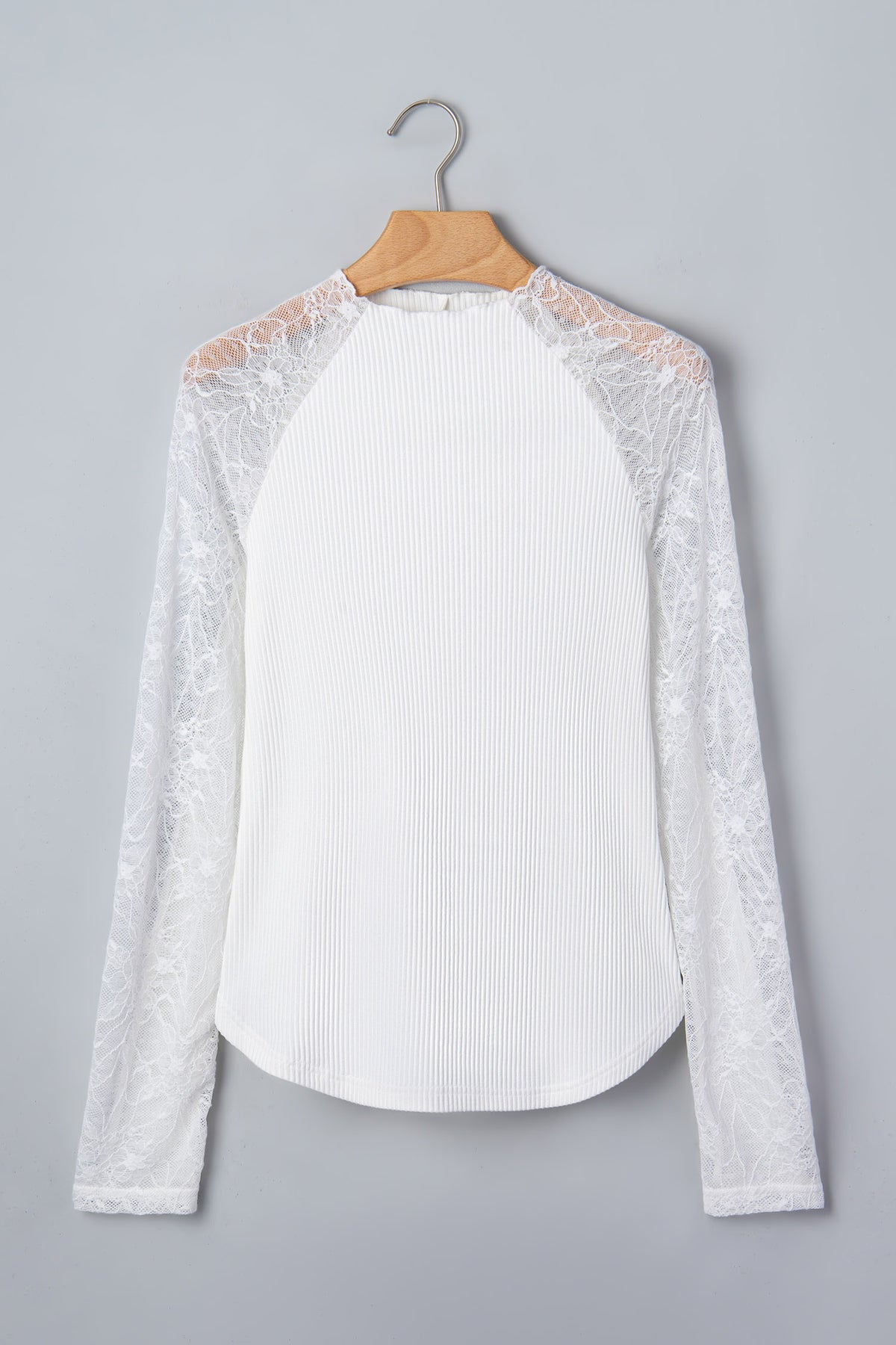 Sweet Lace Rib Top