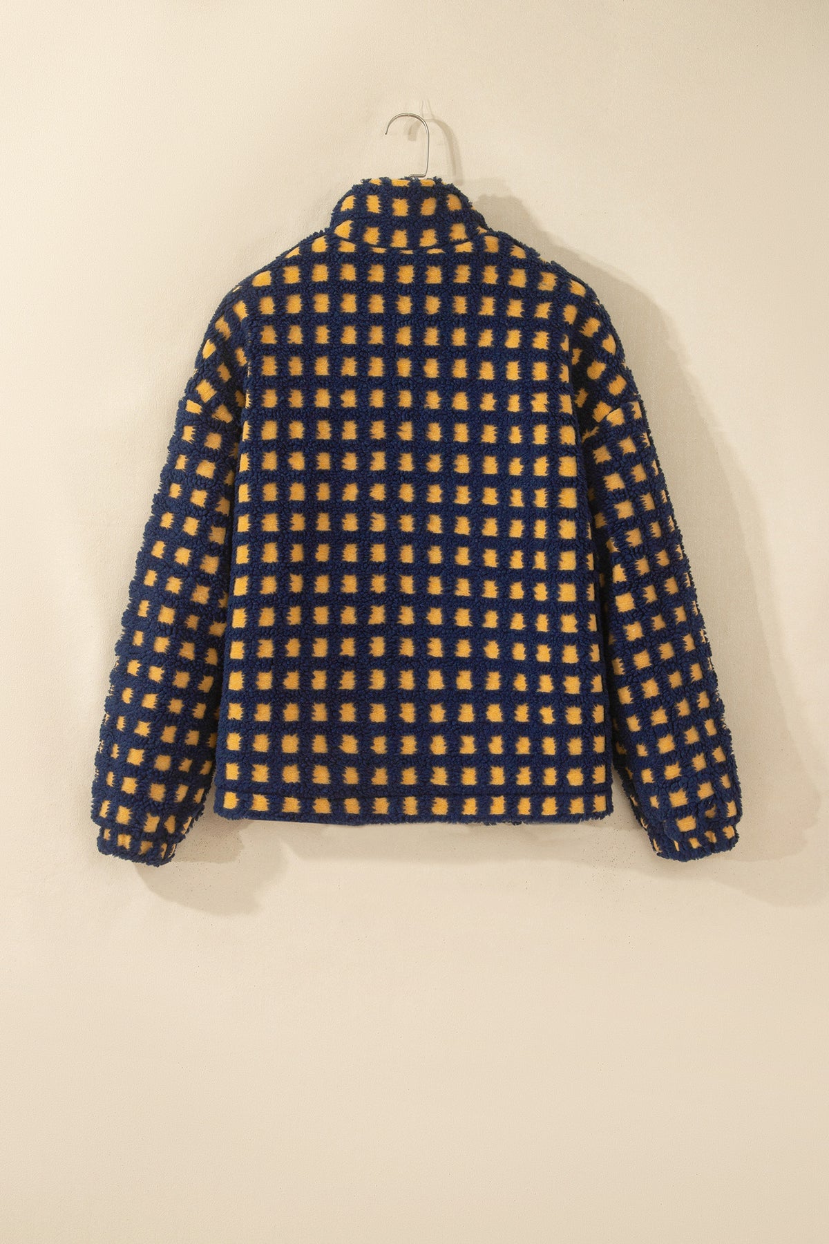 Plaid Sherpa Jacket