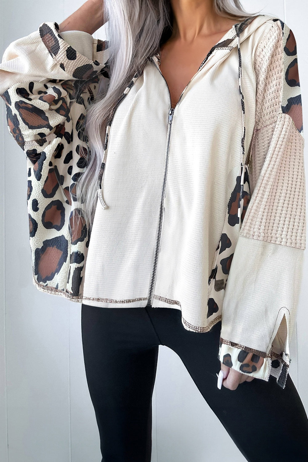 Wild Side Patchwork Hoodie