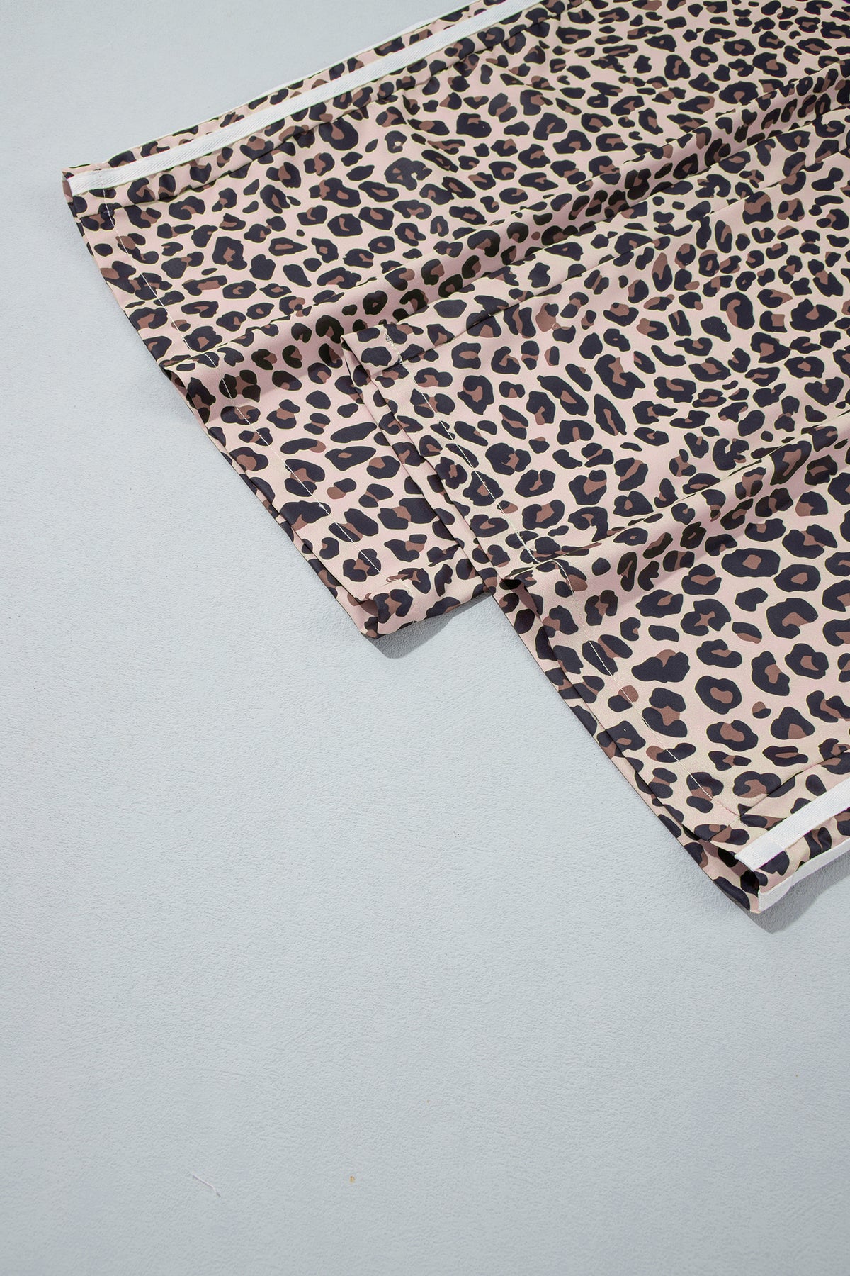 Plus Leopard Stripe Top
