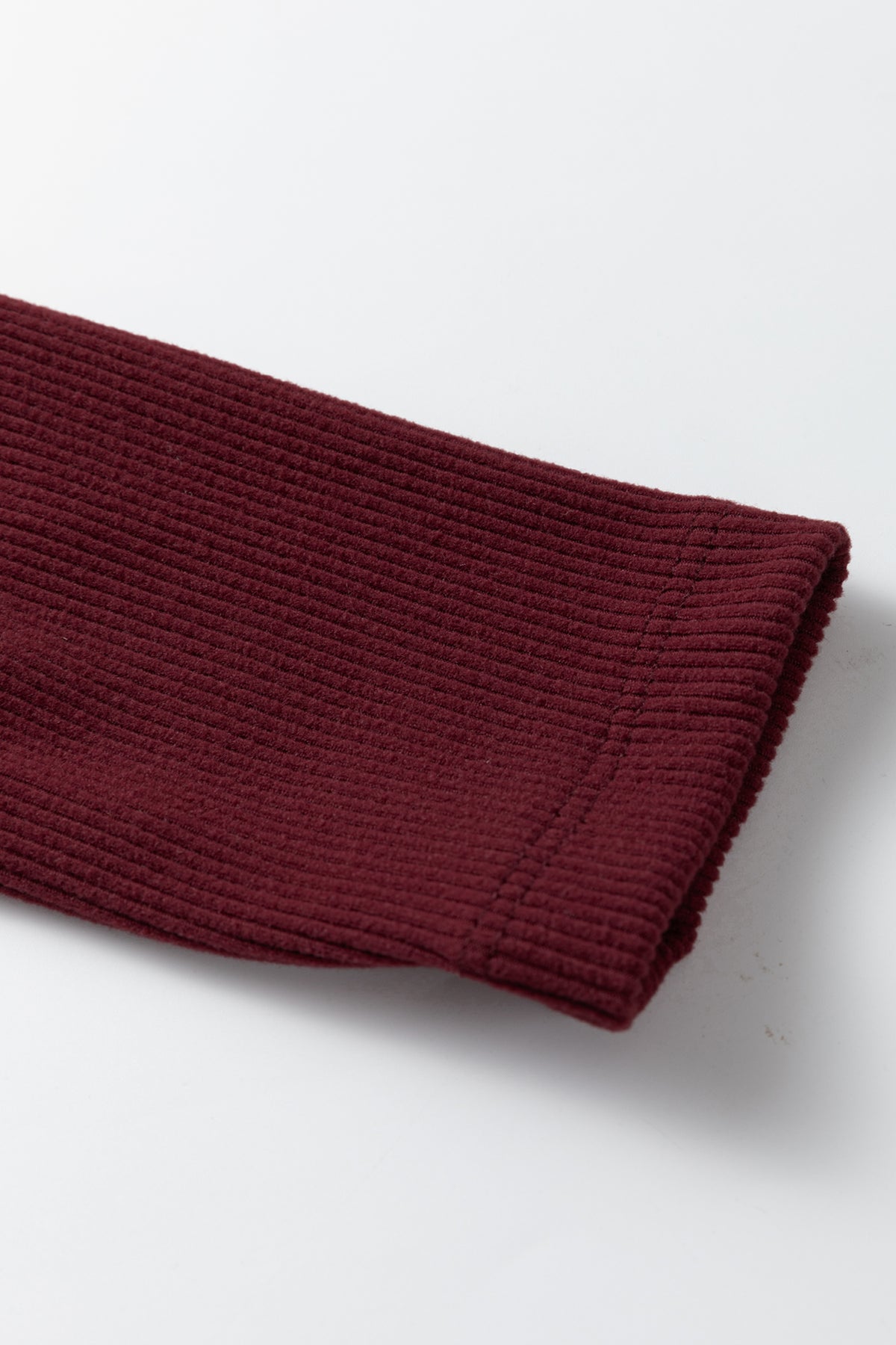 Ribbed U-Neck Crop Top