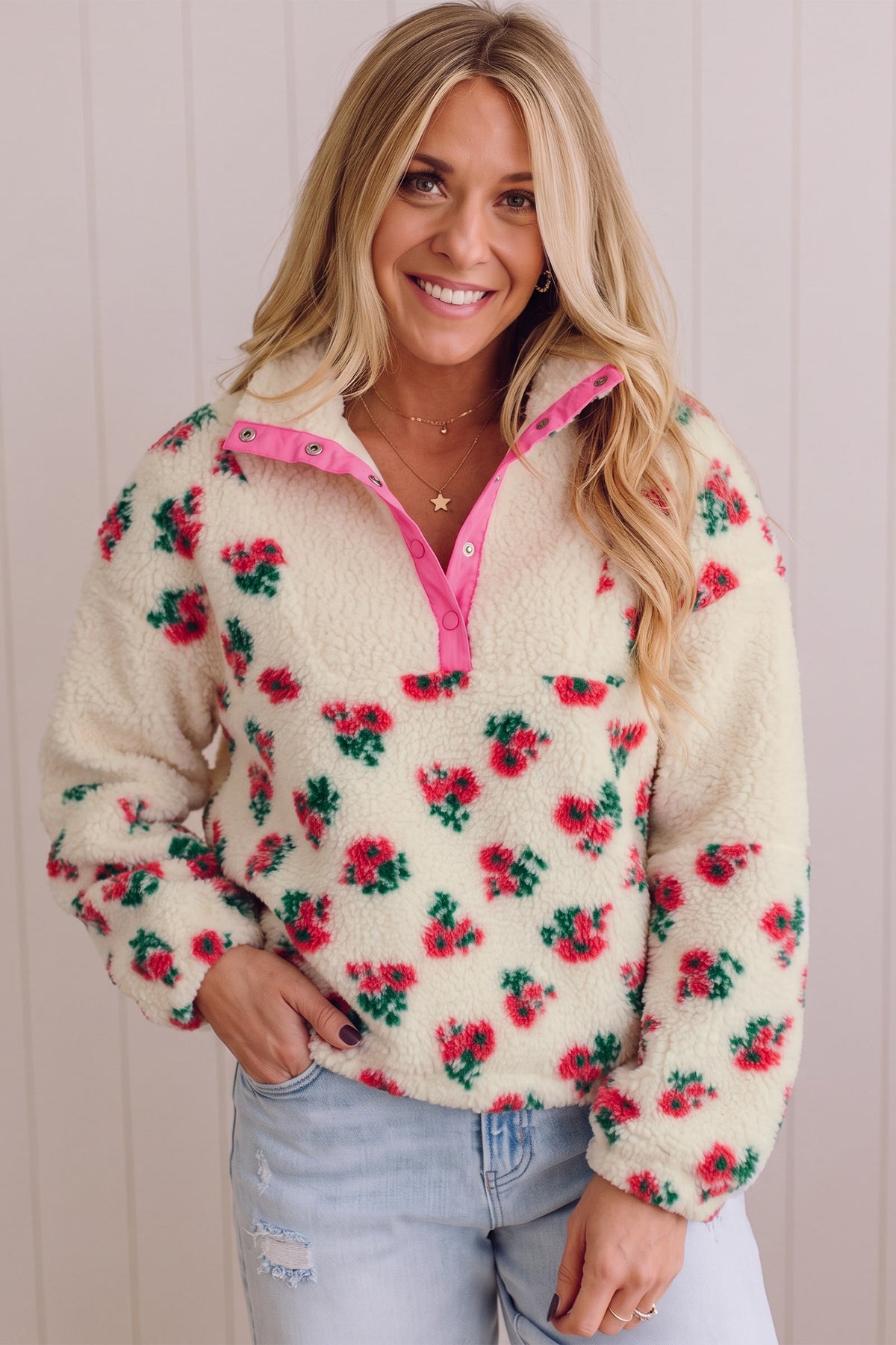 Winter Blossom Sweatshirt
