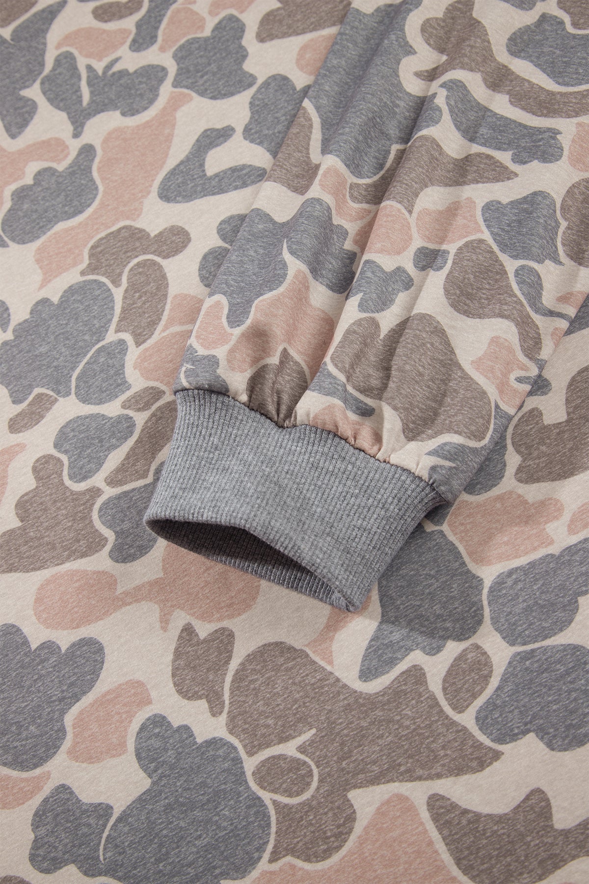 Camo Print Sweatshirt