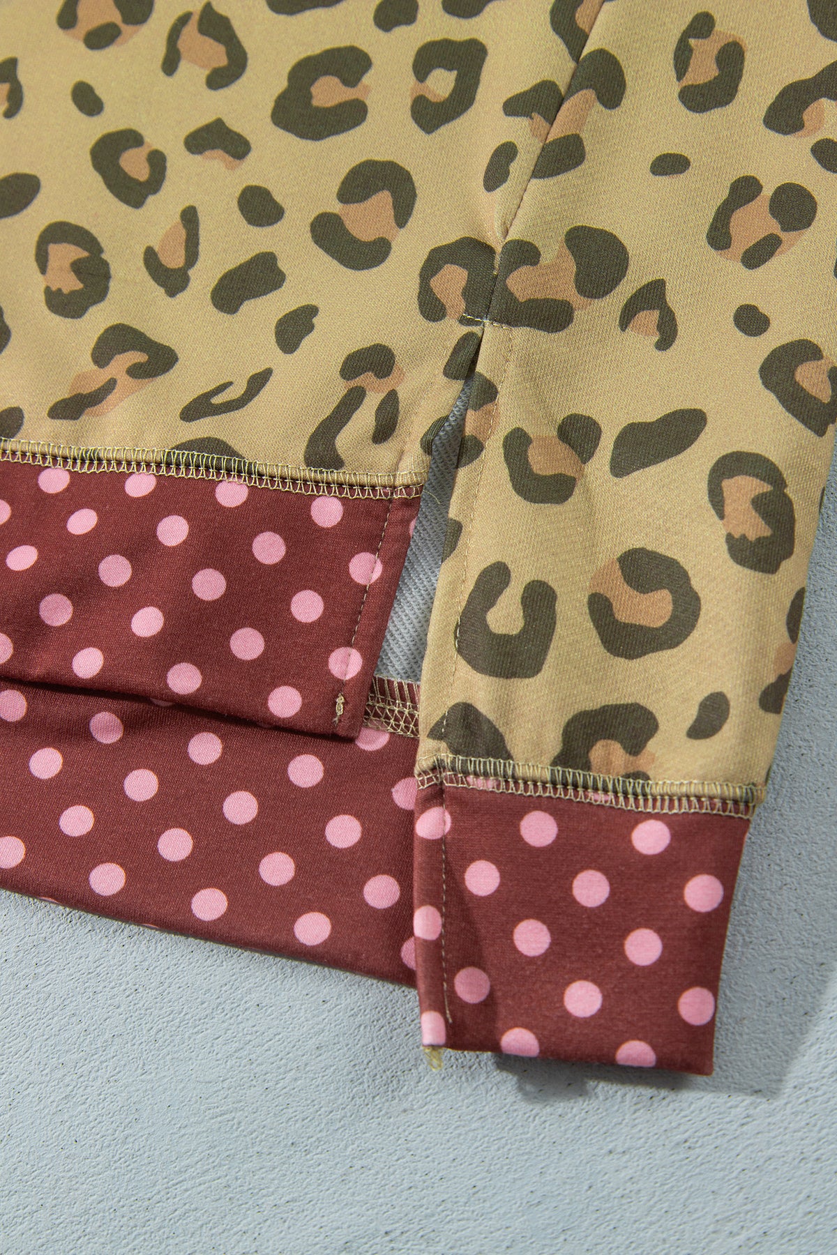 Plus Leopard Dot Top