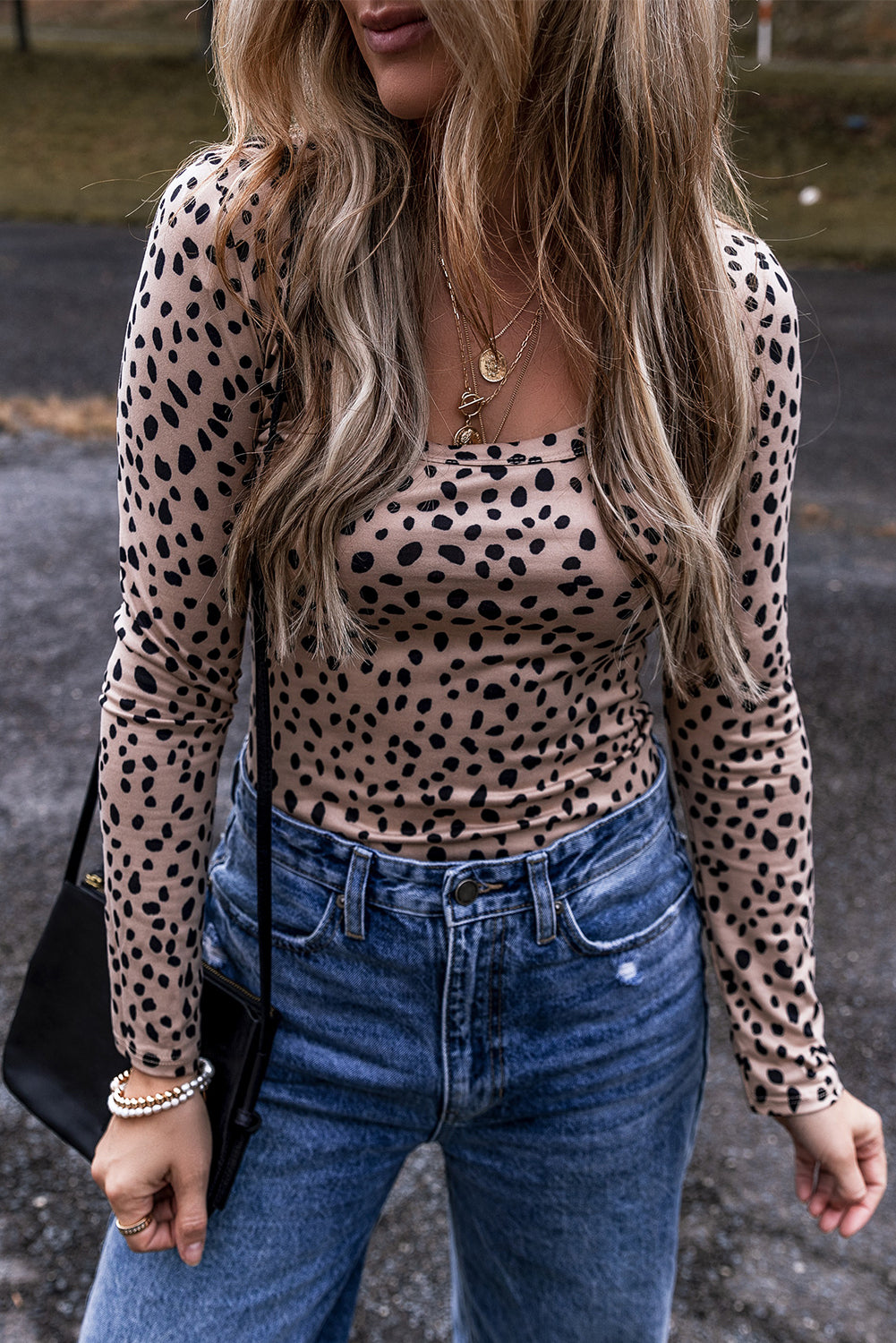 Smoky Leopard Bodysuit