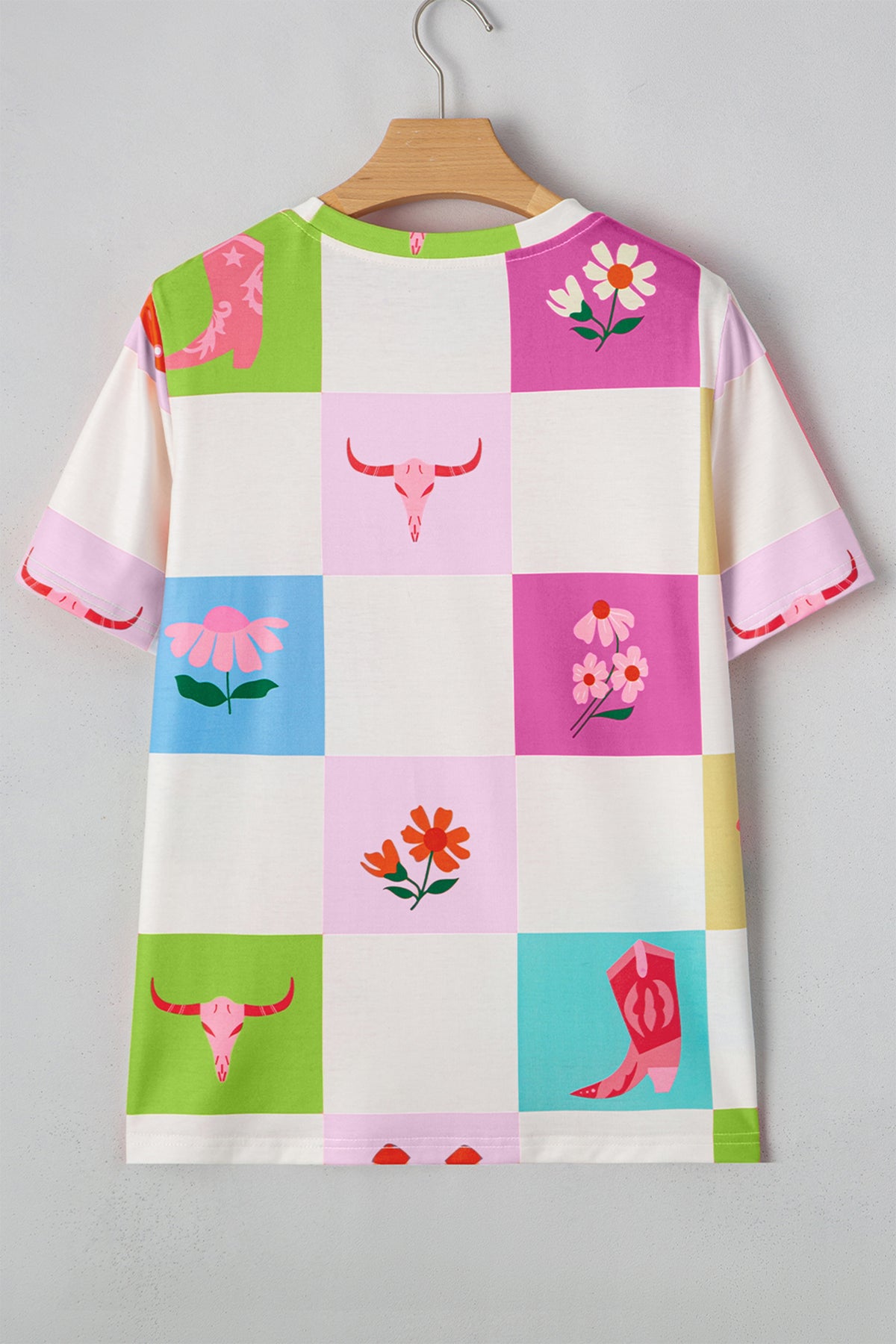 Cowgirl Check Tee
