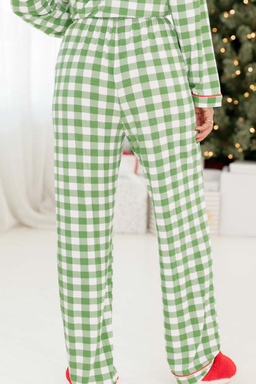 Christmas Plaid Pajama Set