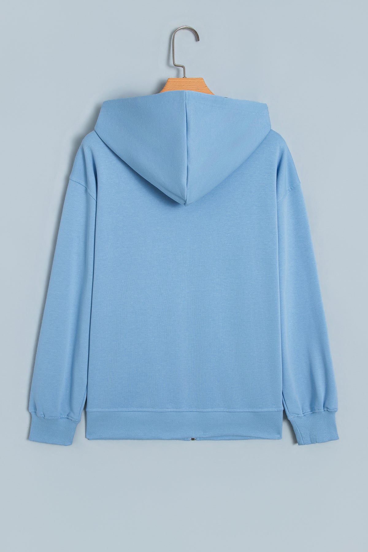 Polka Dot Zip Hoodie