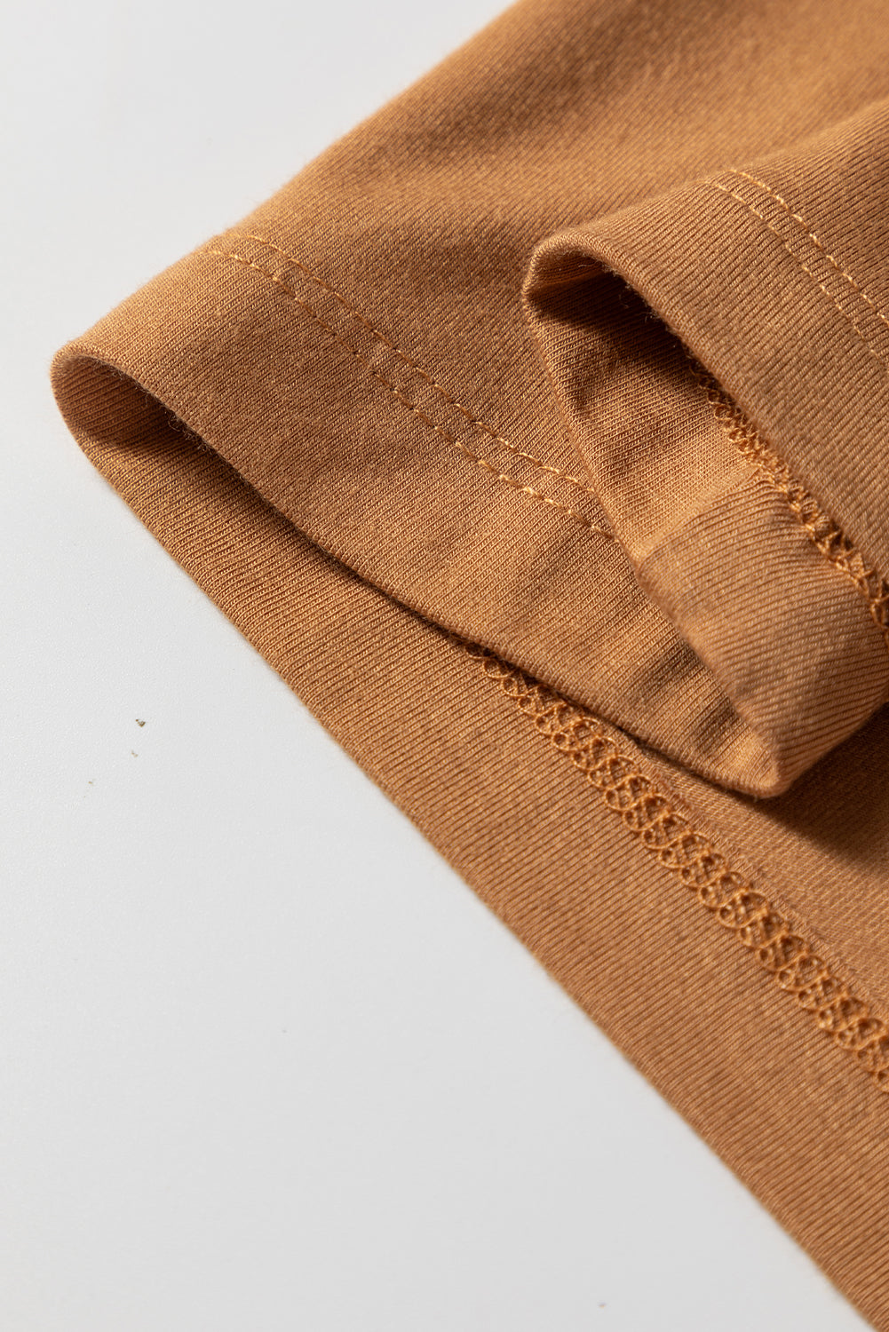 Laurel Green Solid Color Long Sleeve Slim Fit Top