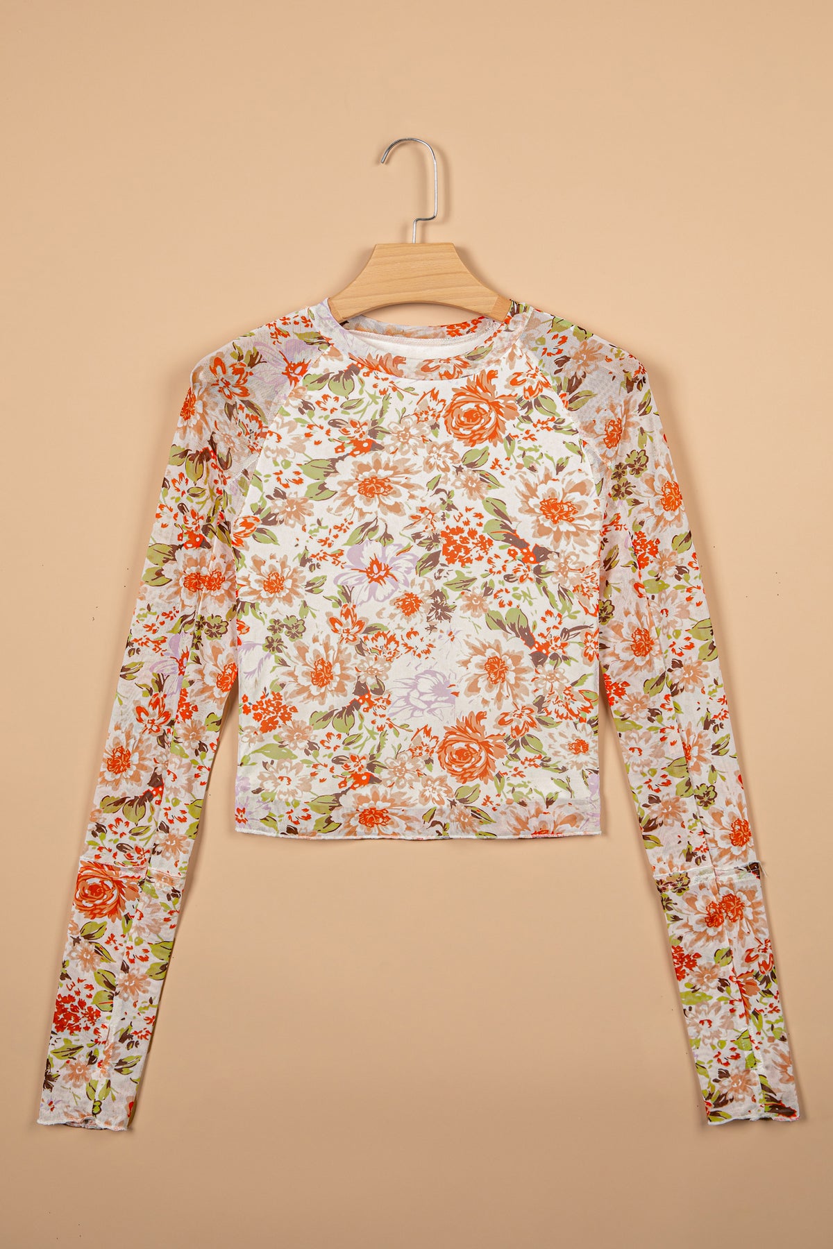 Wildflower Whisper Mesh Top
