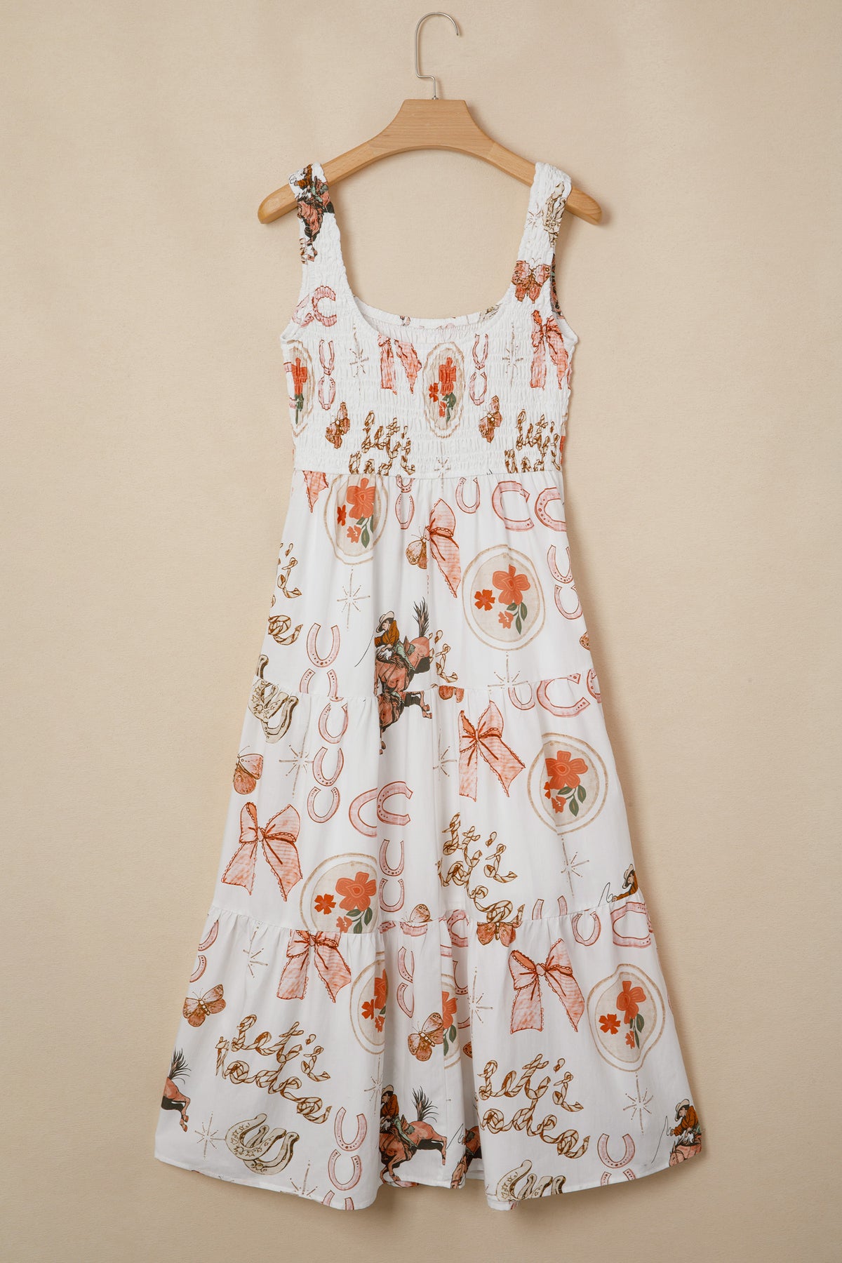 Western Charm Midi Dress