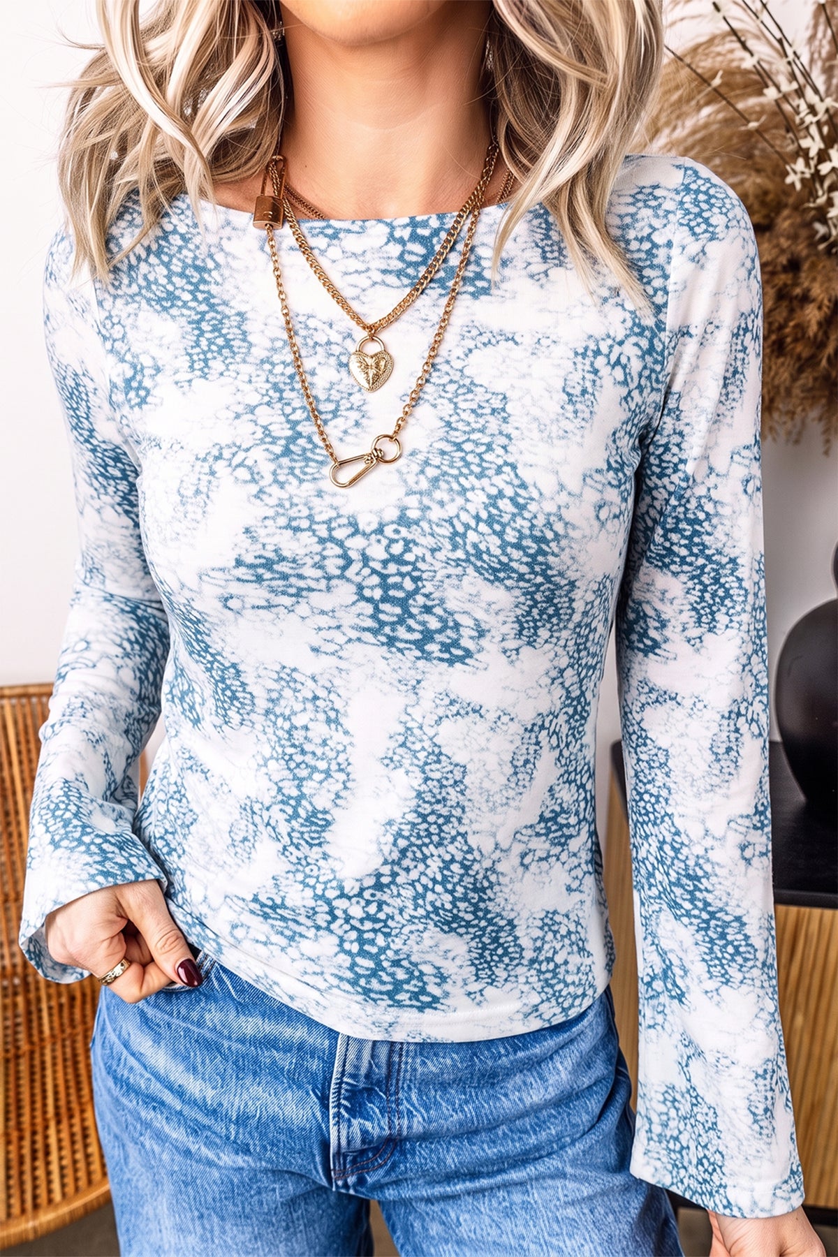 Leopard Print Top