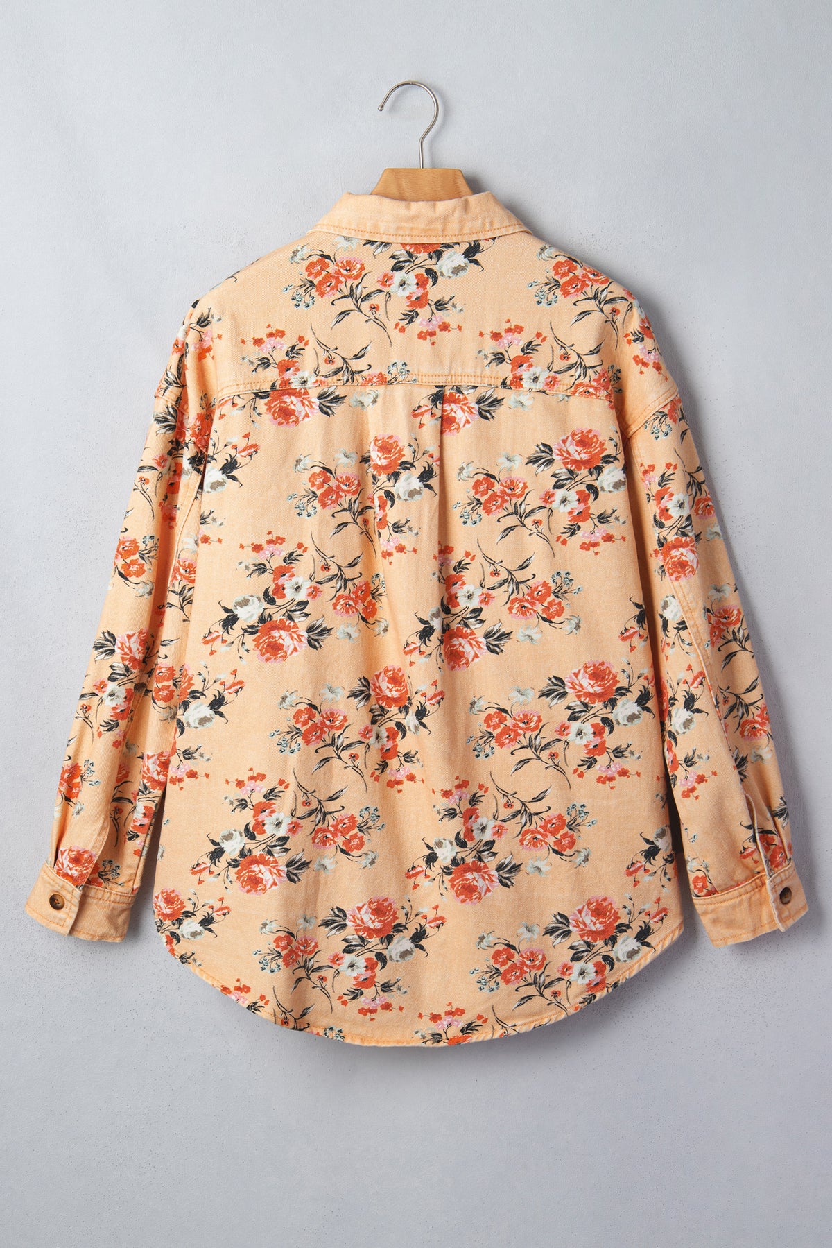 Floral Denim Shacket