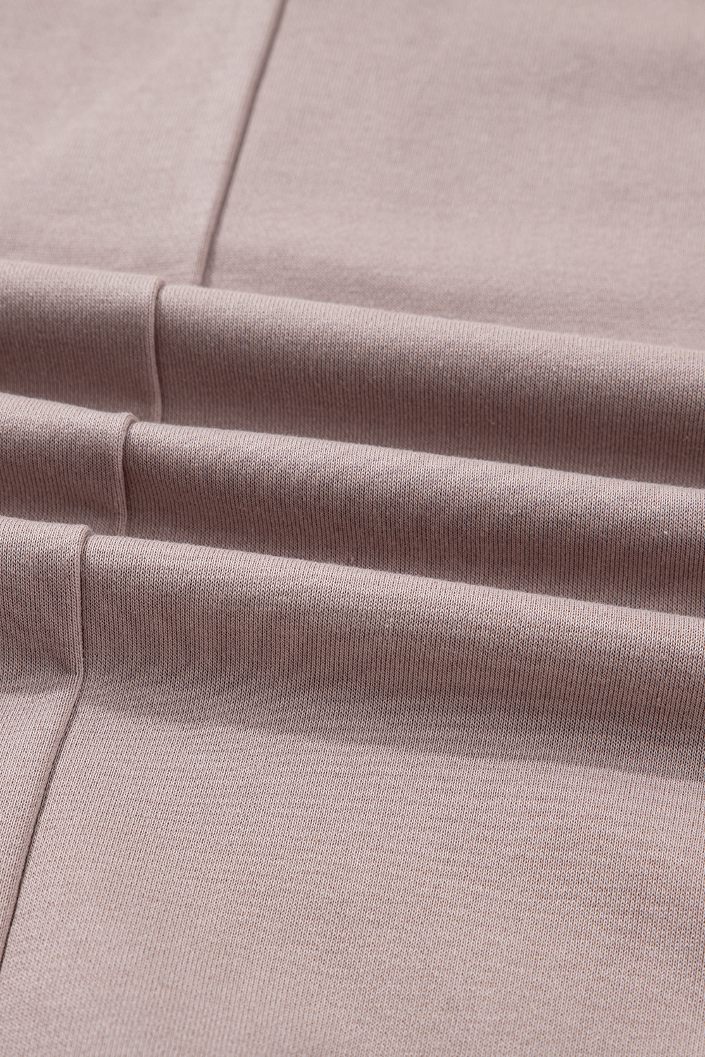 Goat Waffle Patchwork Exposed Seam Oversized Hoodie