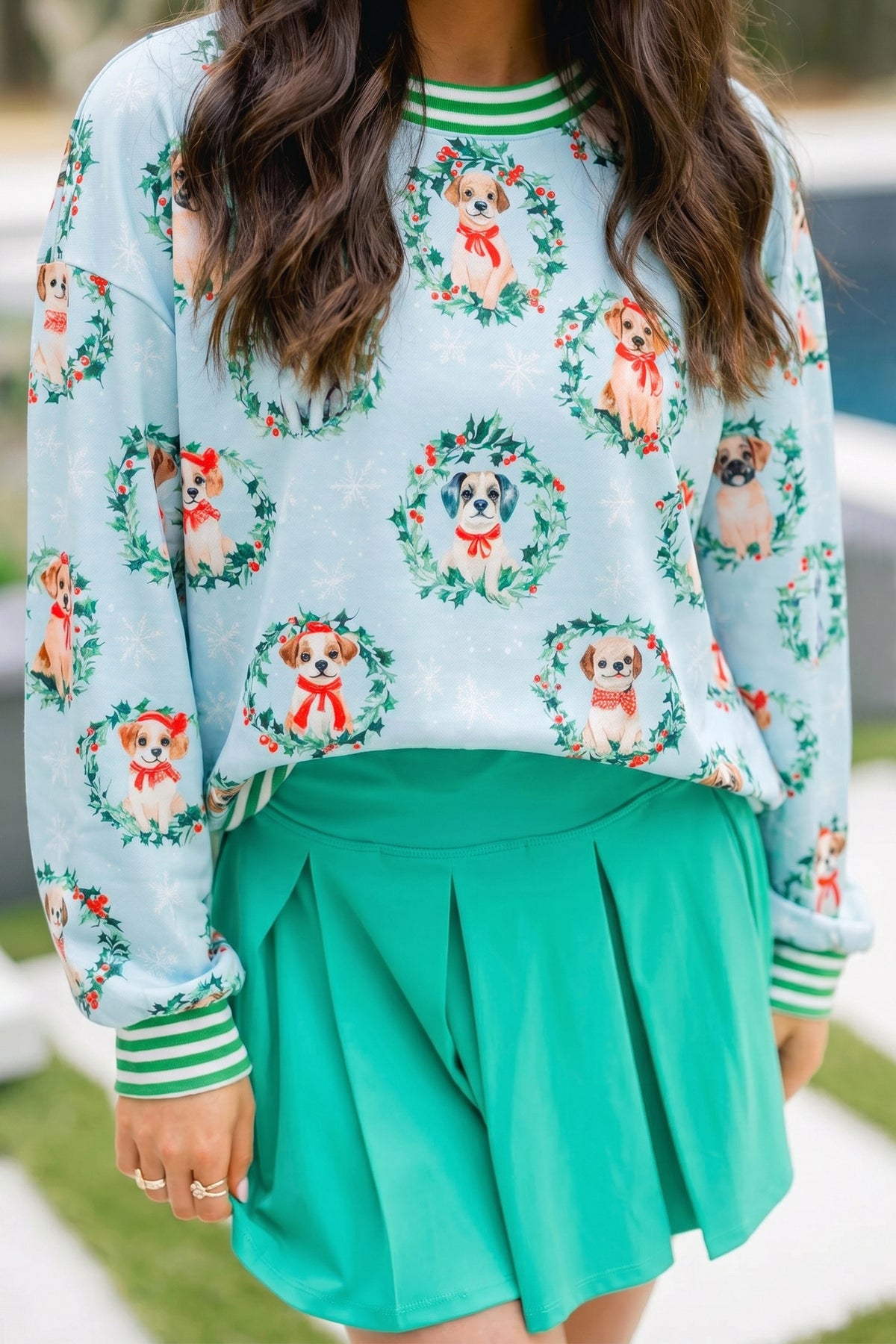Pup Print Sweatshirt