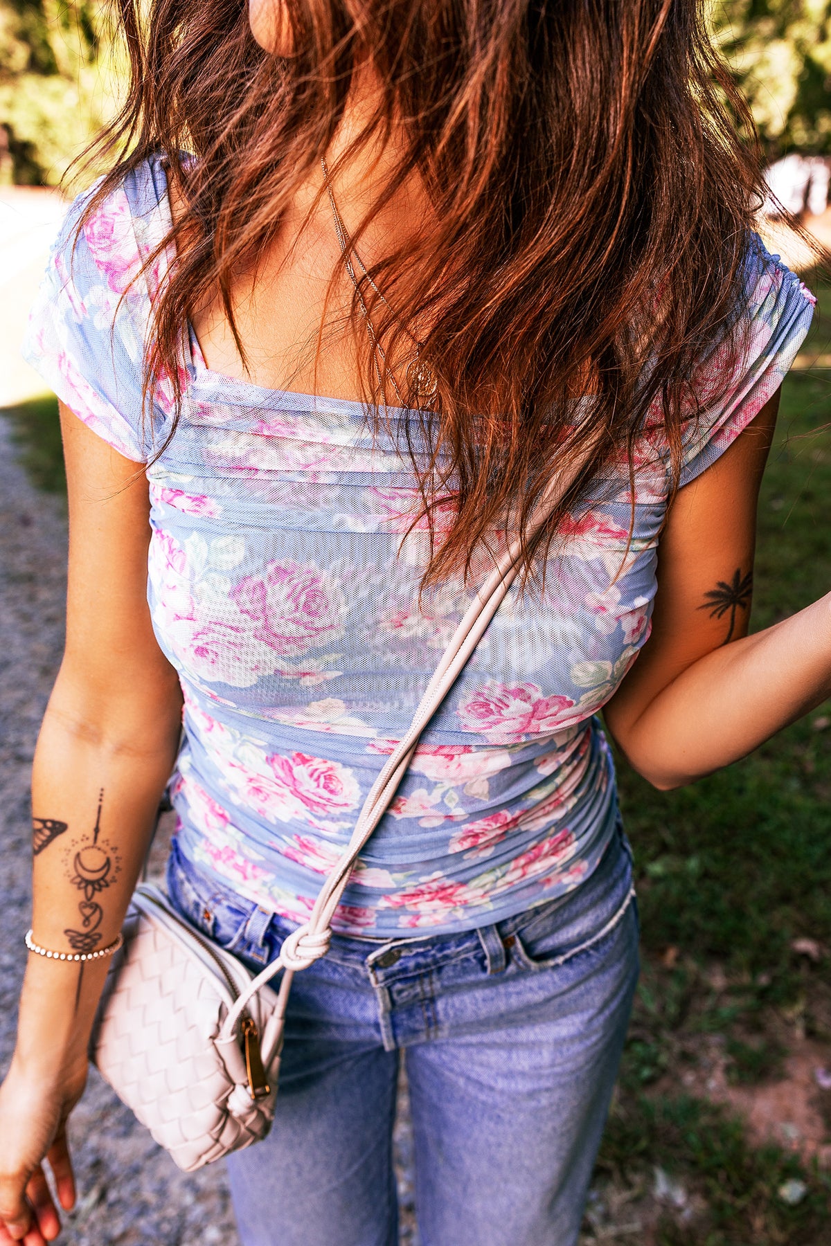 Garden Party Mesh Top