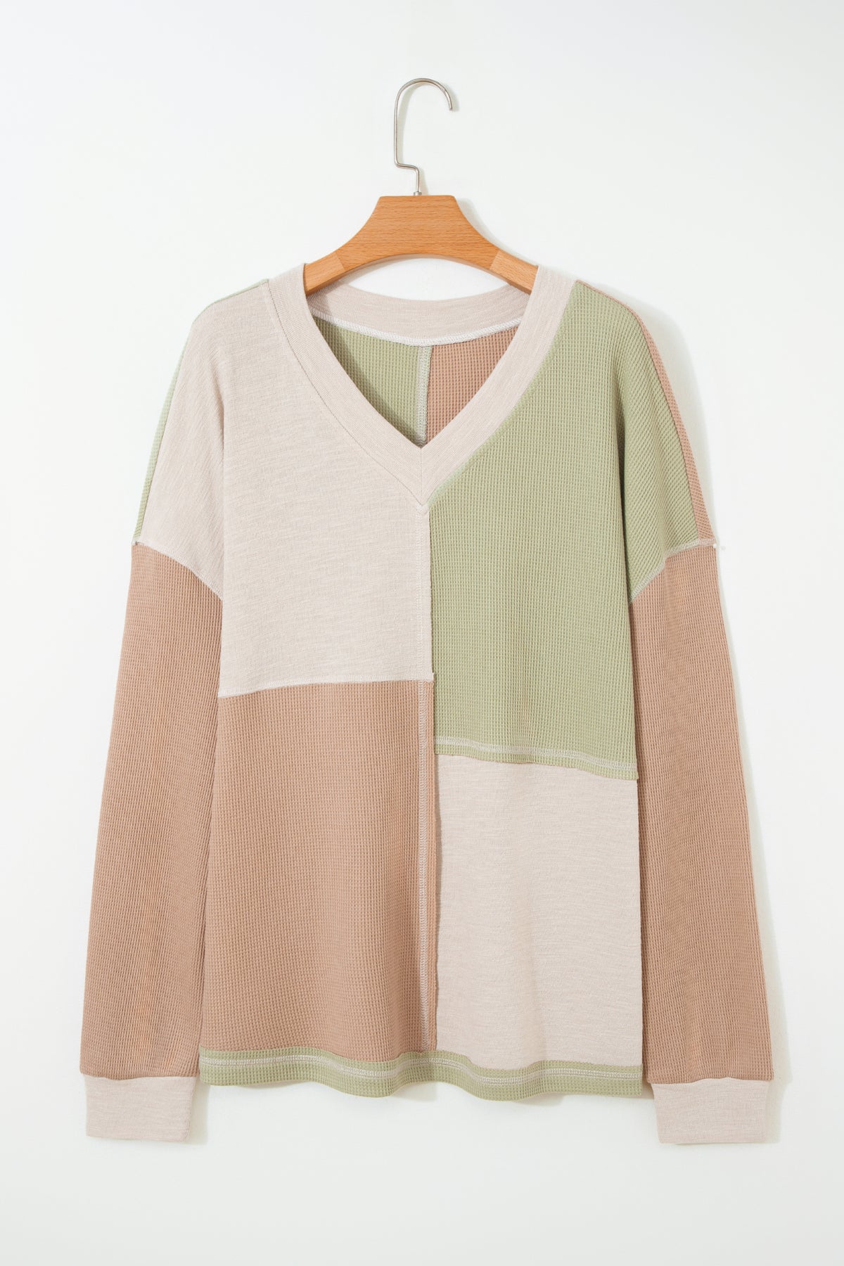 Plus Color Block Top