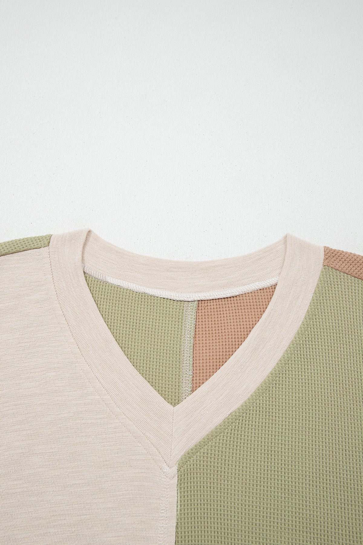Plus Color Block Top