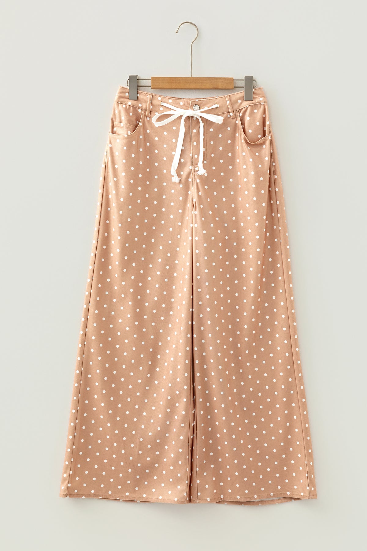 Polka Dot Wide Leg Pants