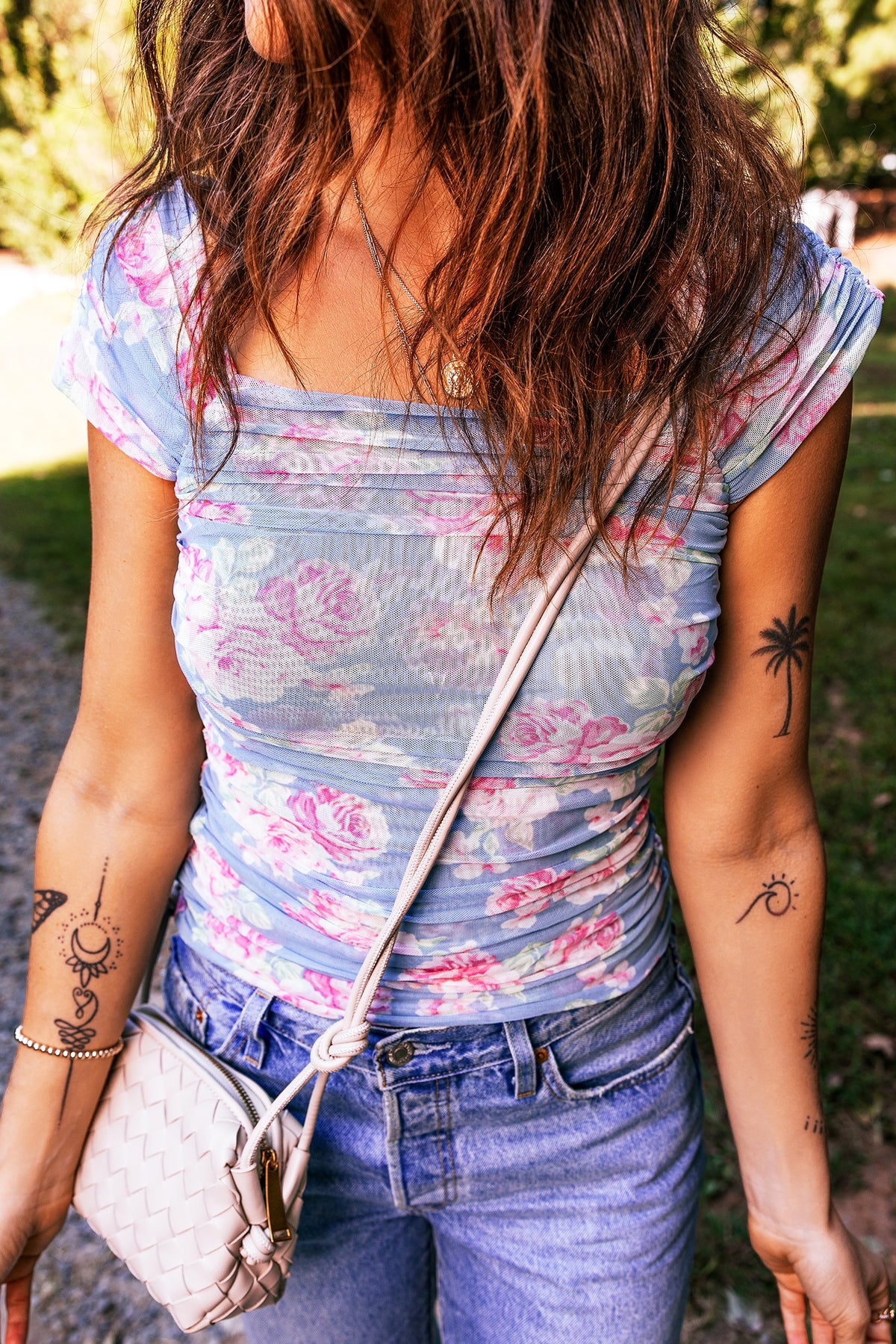 Garden Party Mesh Top