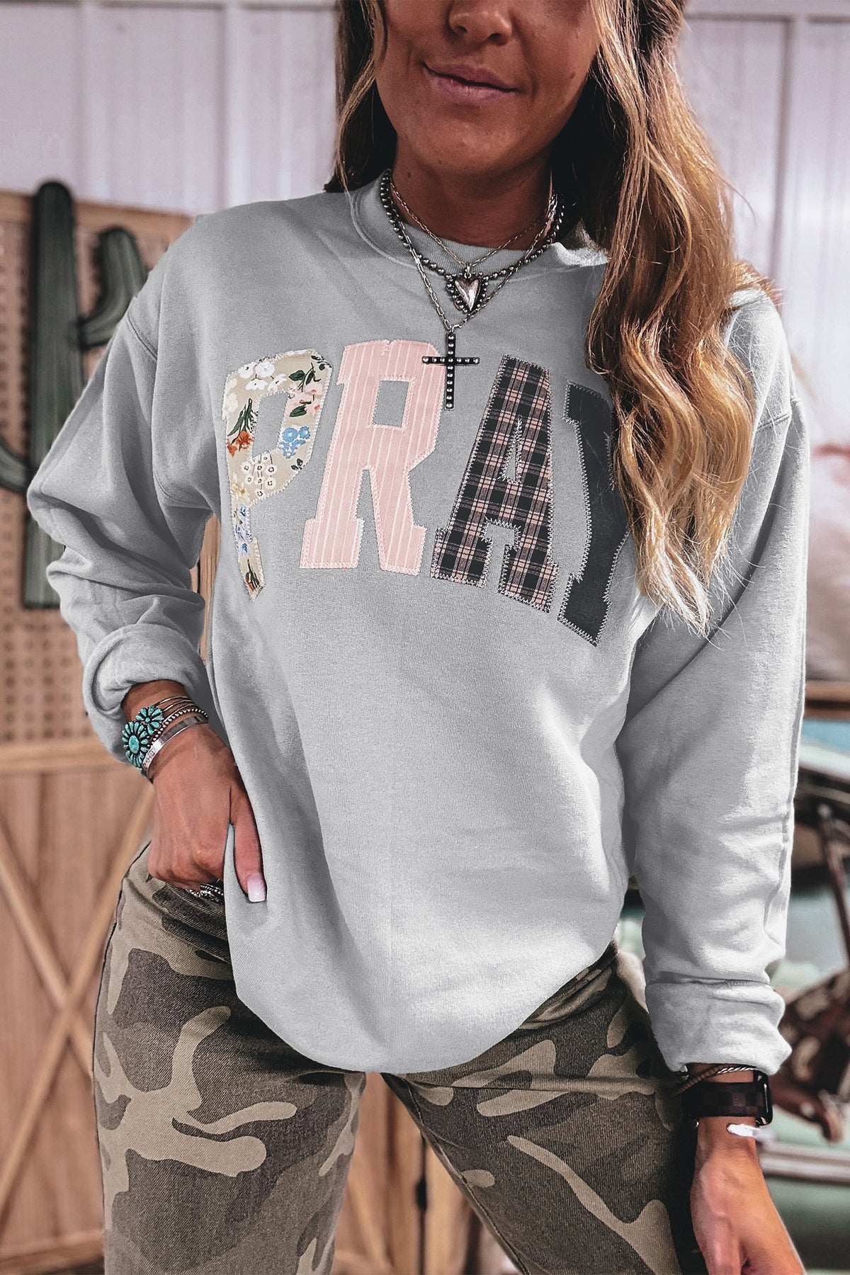 Rustic Charm Pullover