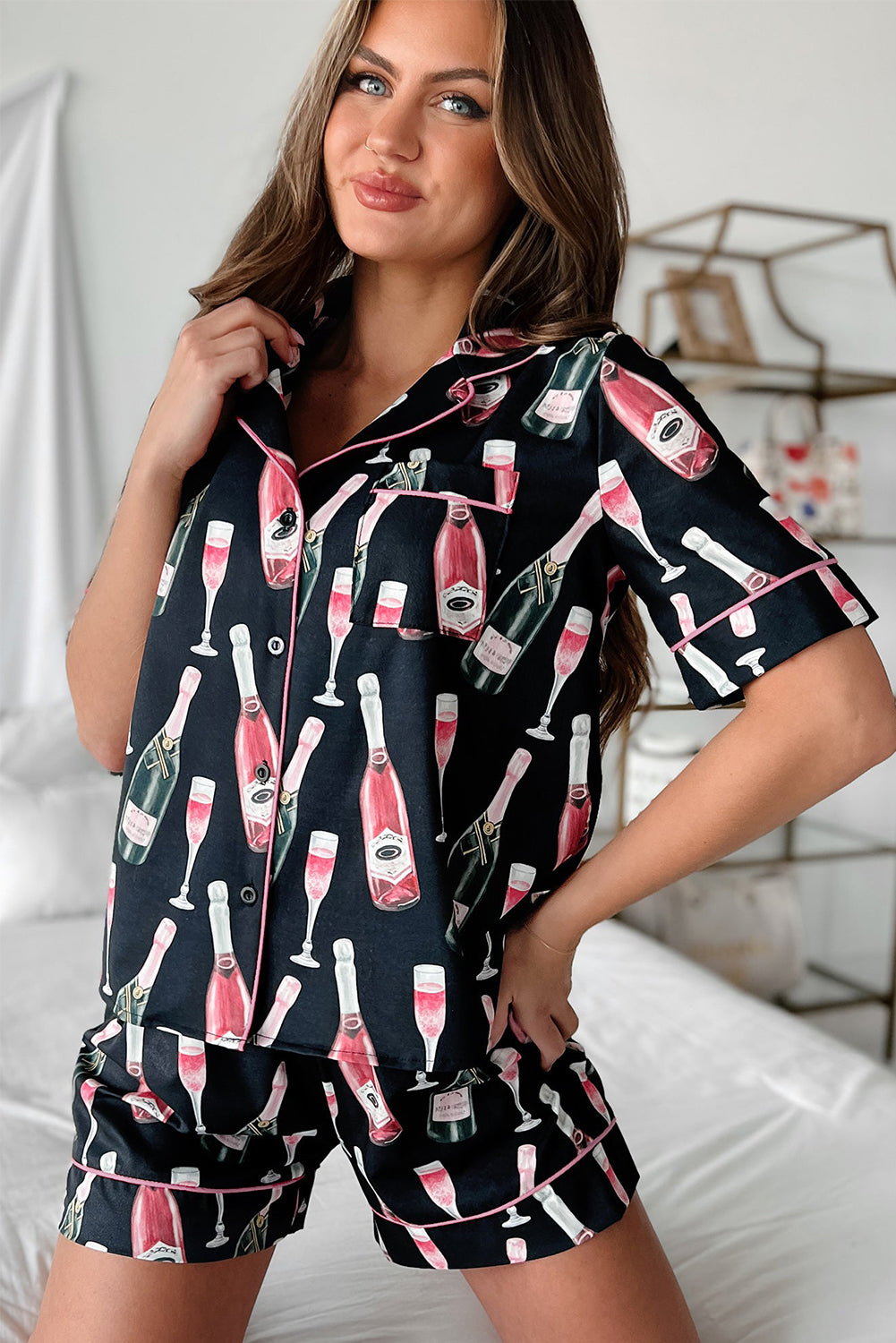 Champagne Nights Pajama Set