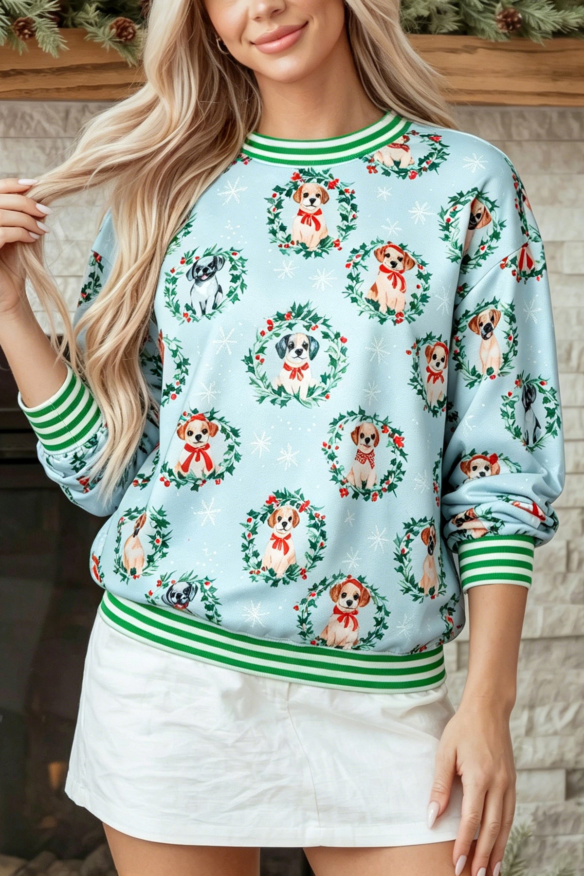 Pup Print Sweatshirt