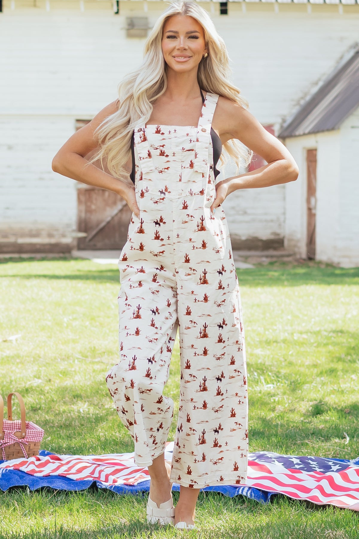 Western Strap Jumpsuit
