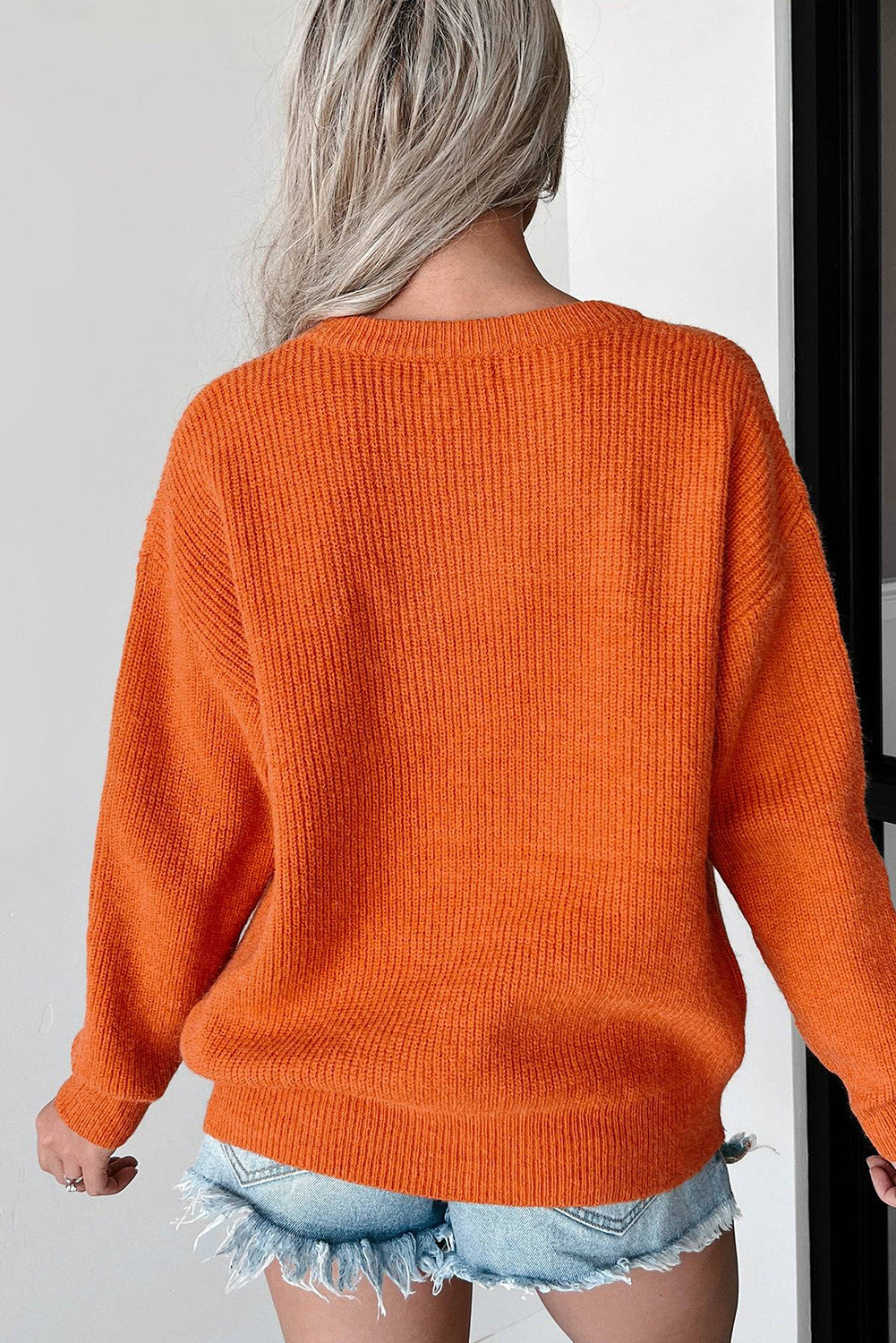 Hello Pumpkin Graphic Sweater