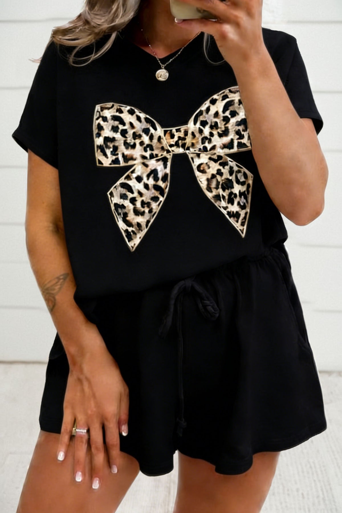 Wild Charm Leopard 2pc Set