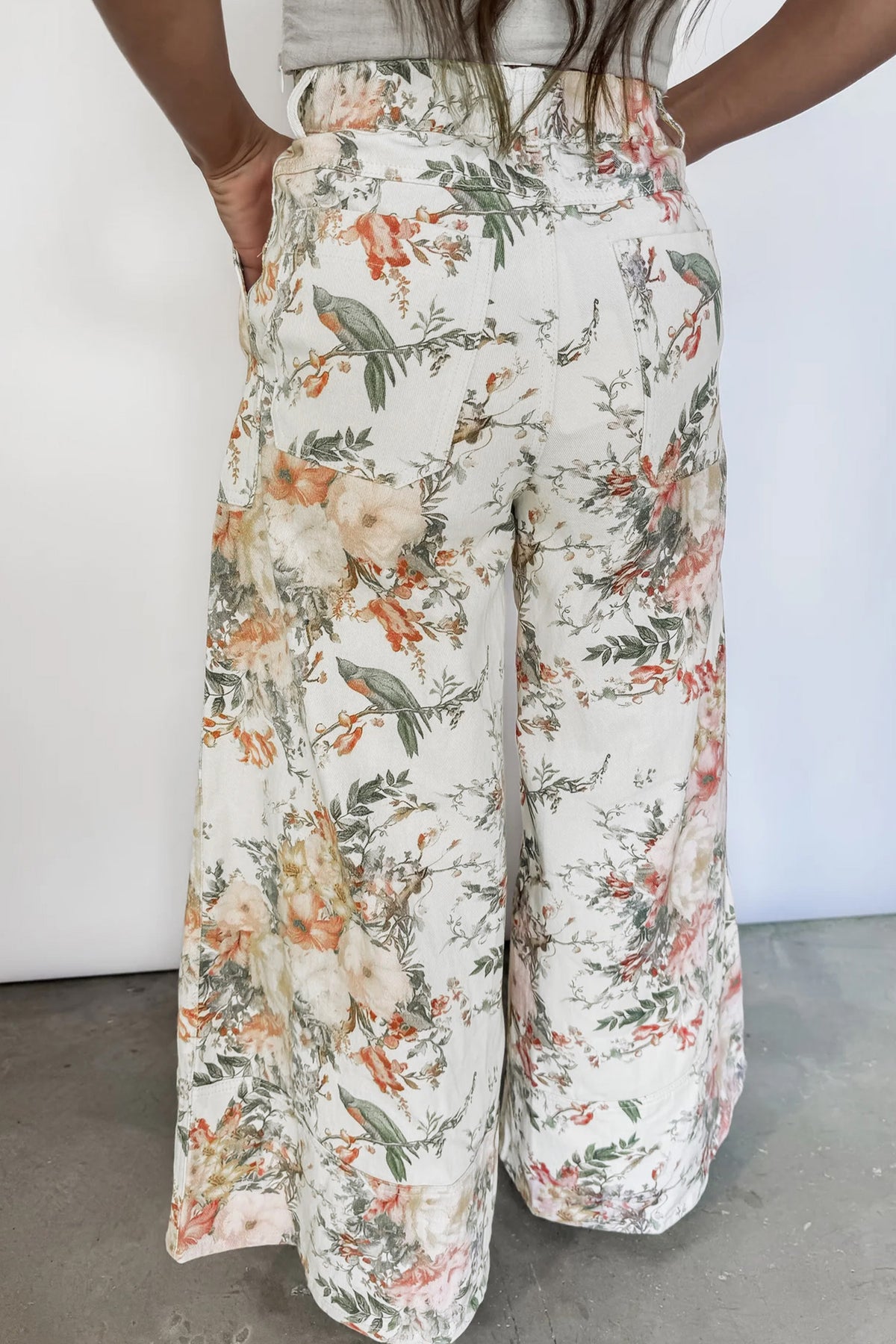 Vintage Bloom Jeans