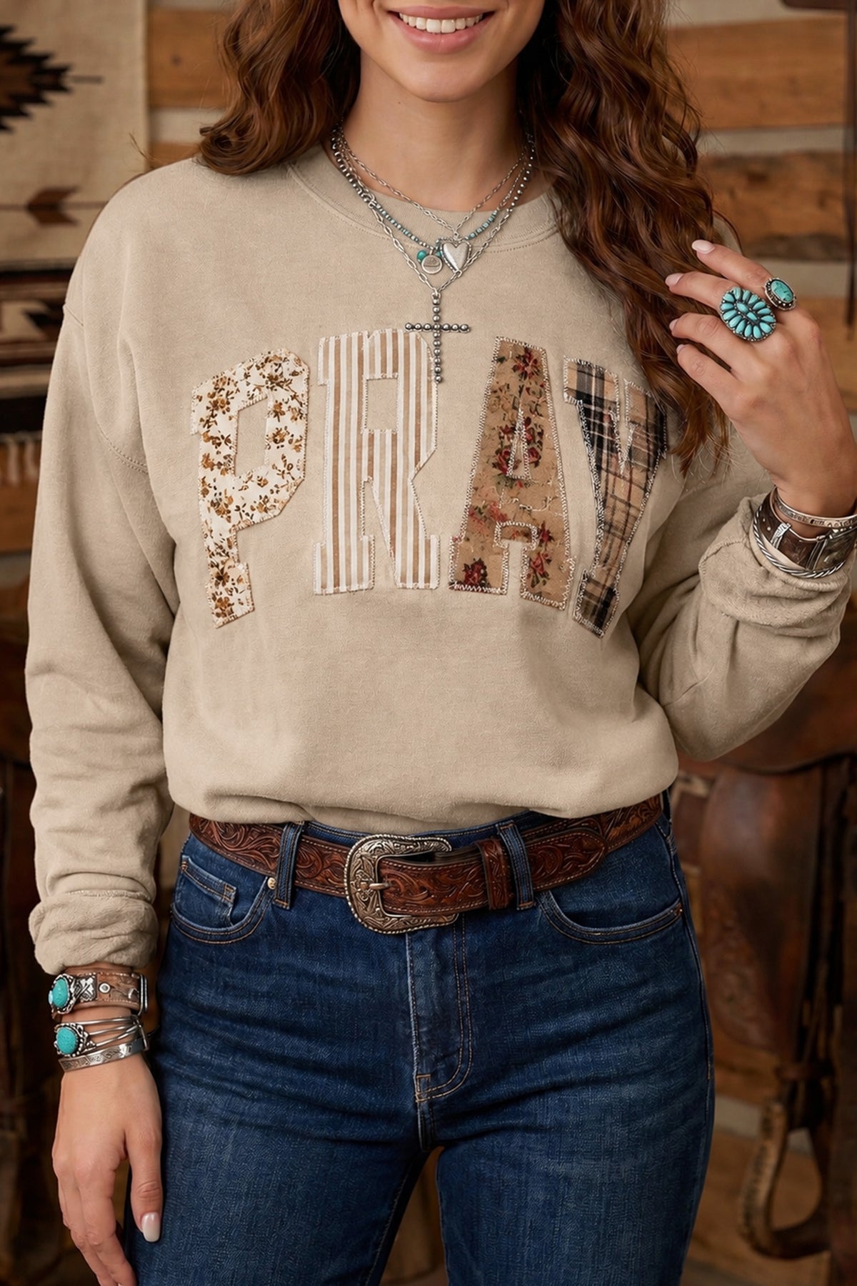 Rustic Charm Pullover