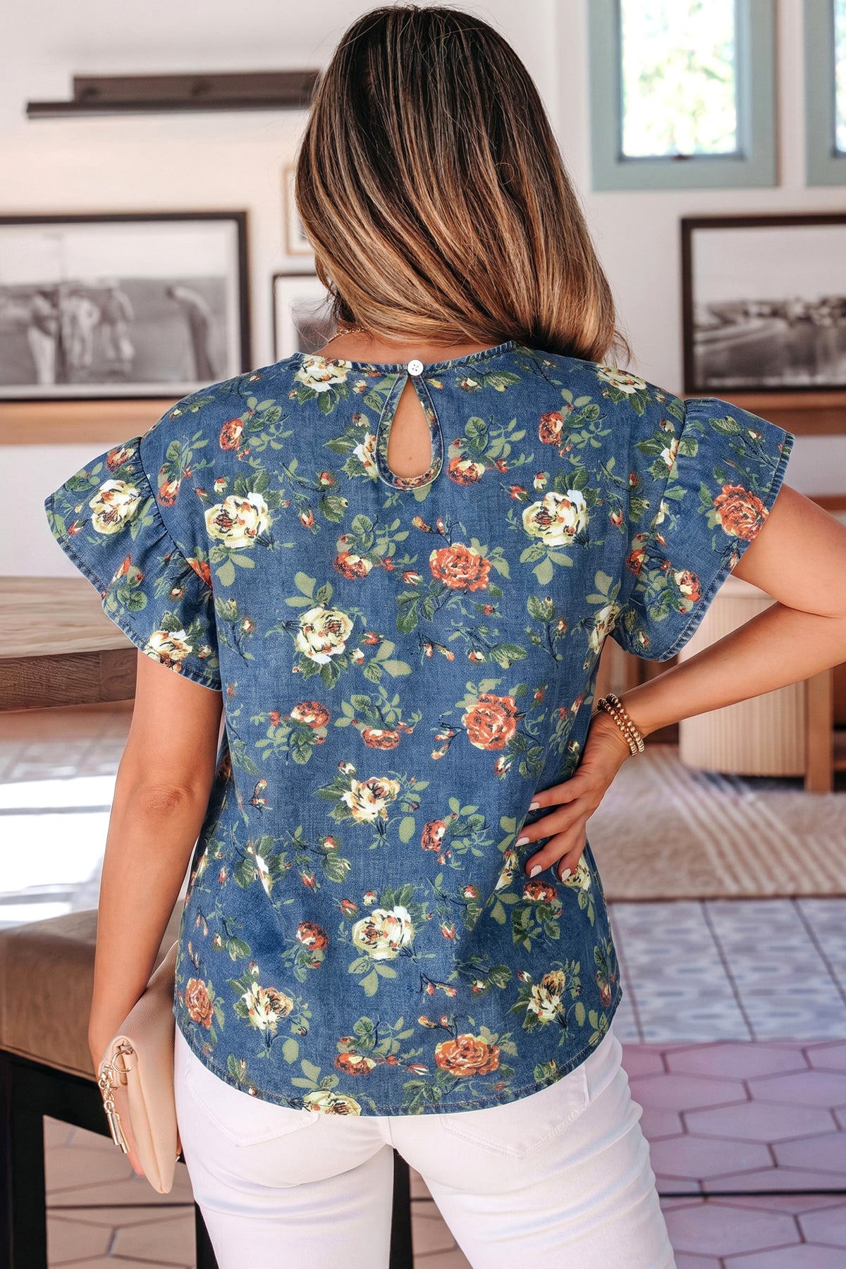 Bluebell Denim Top