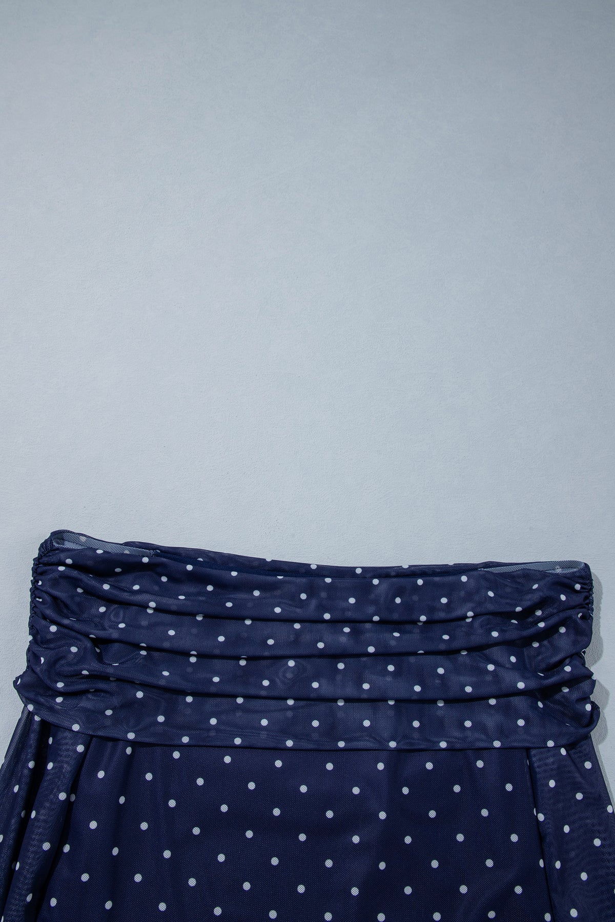 Polka Dot Mesh Top