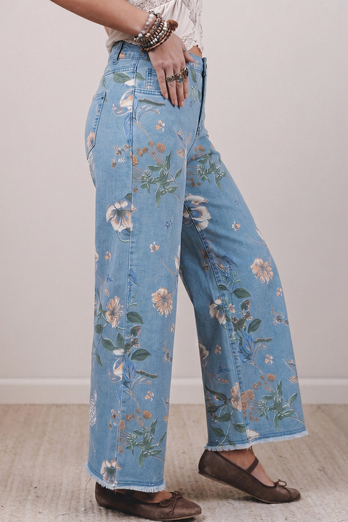 Vintage Bloom Jeans