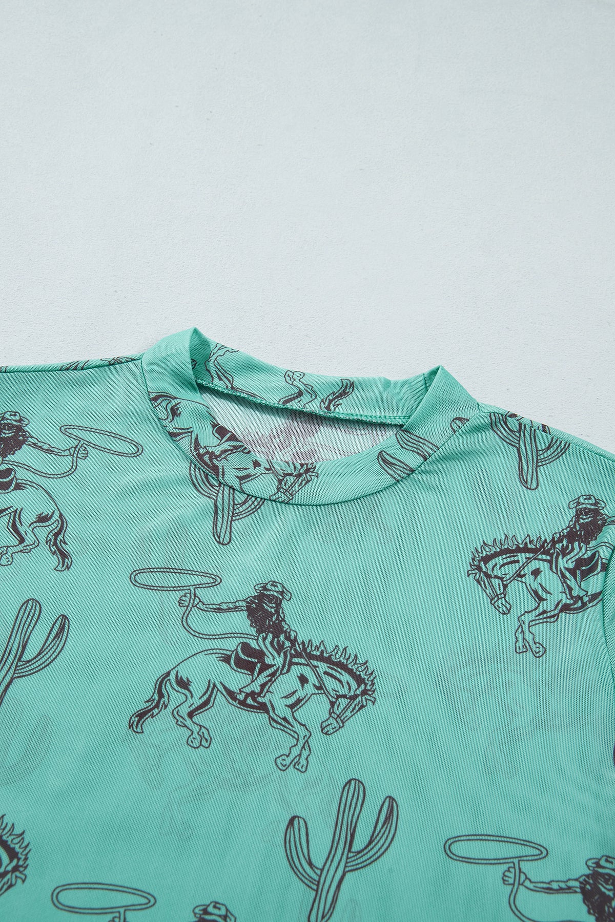 Western Mesh Top