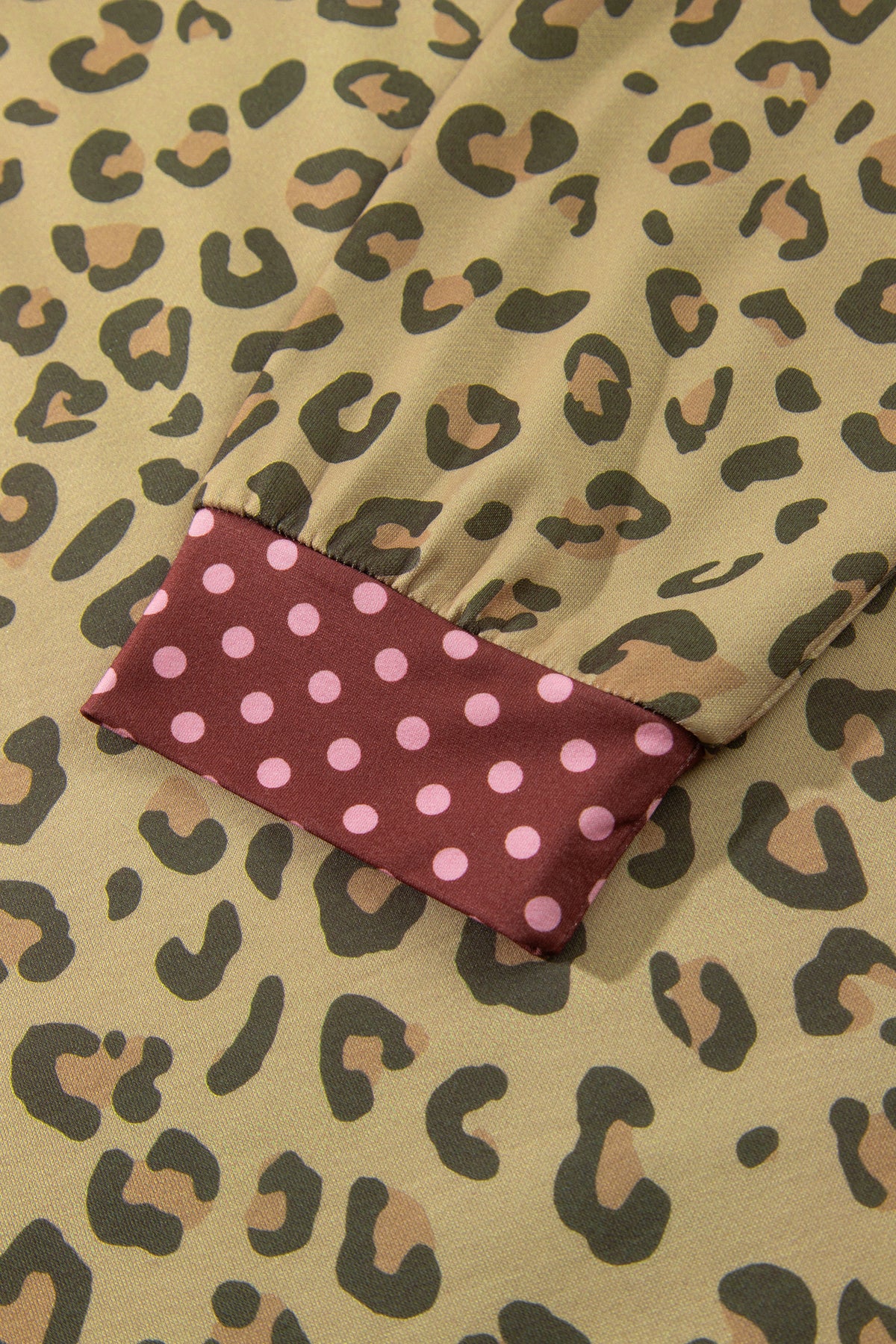 Plus Leopard Dot Top