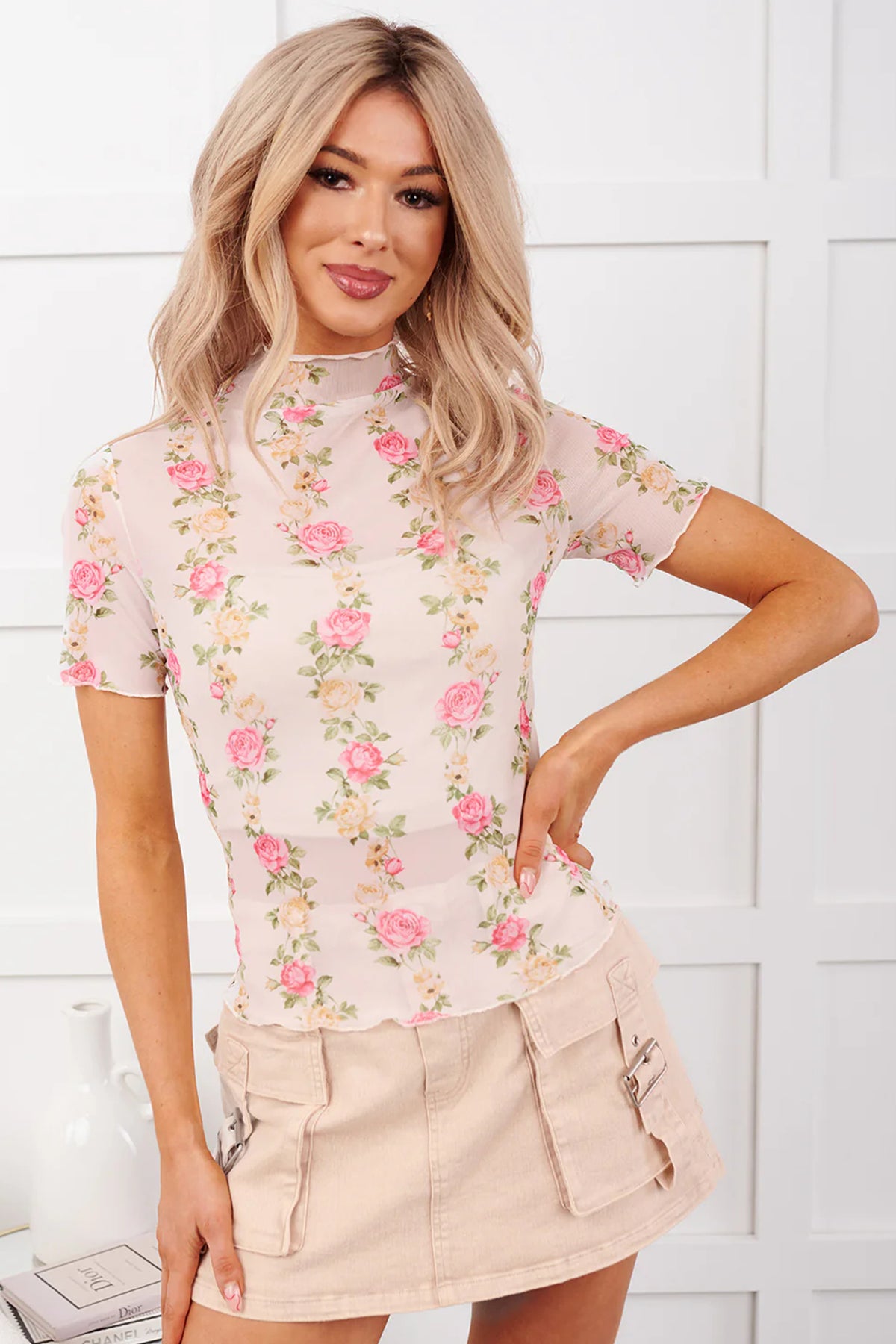 Bloom Mesh Top
