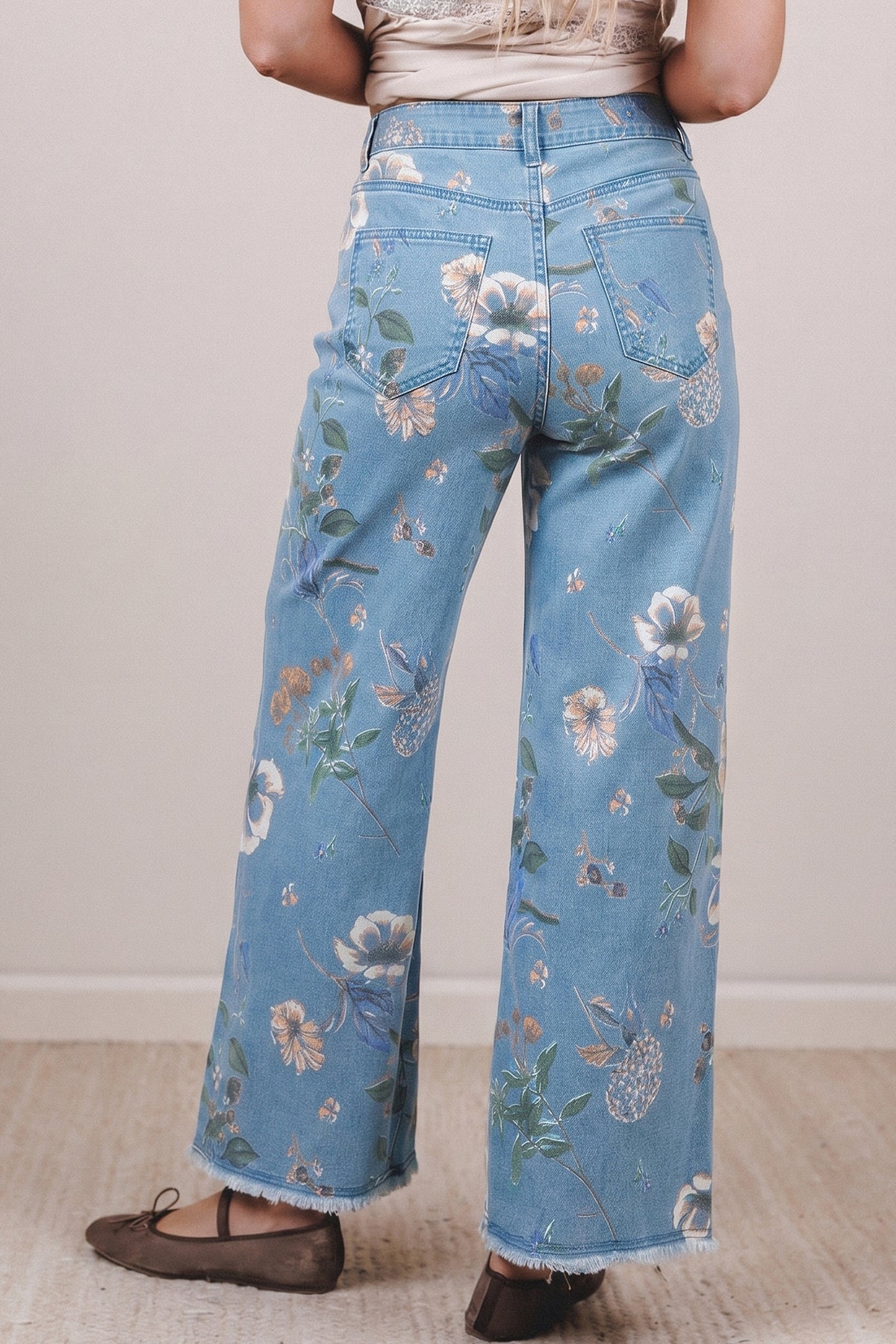 Vintage Bloom Jeans
