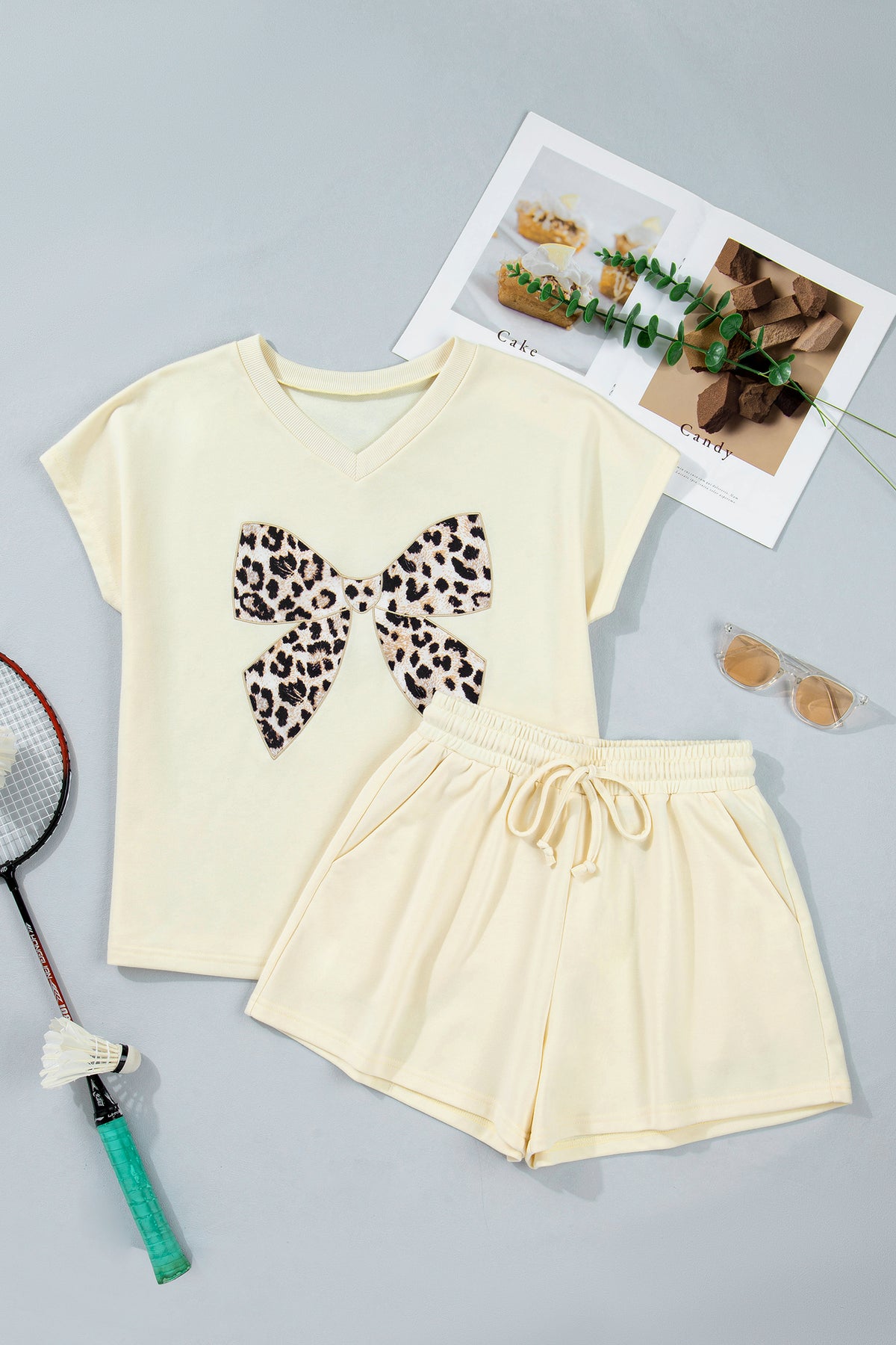Wild Charm Leopard 2pc Set